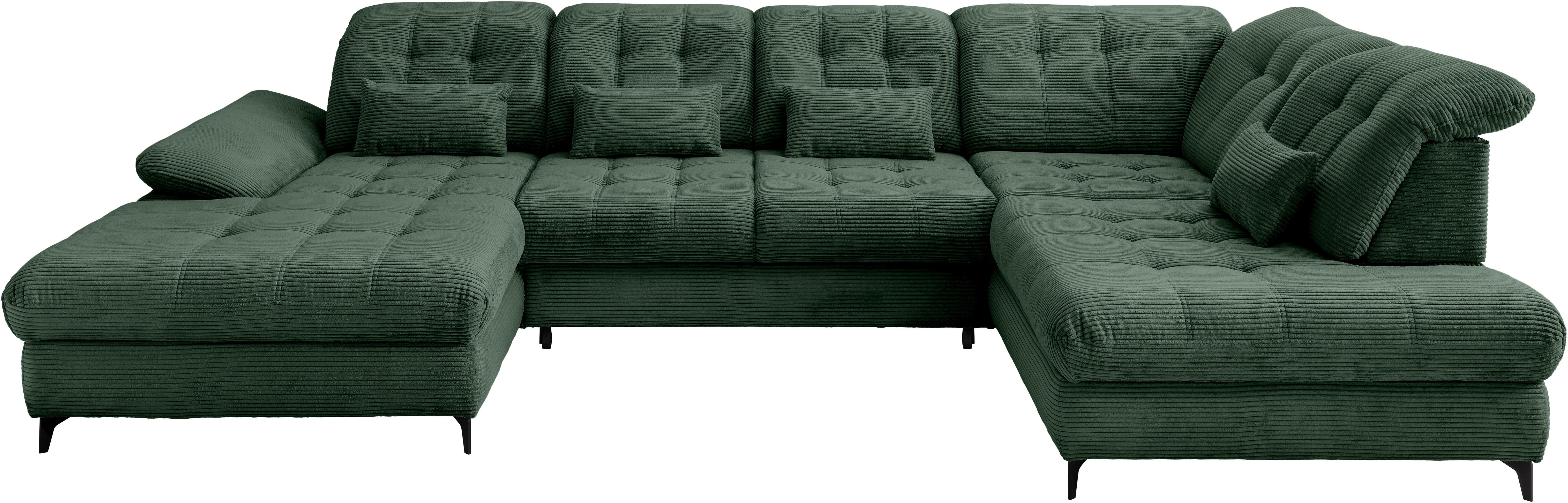 Home affaire Wohnlandschaft Delphino, 3 Teile