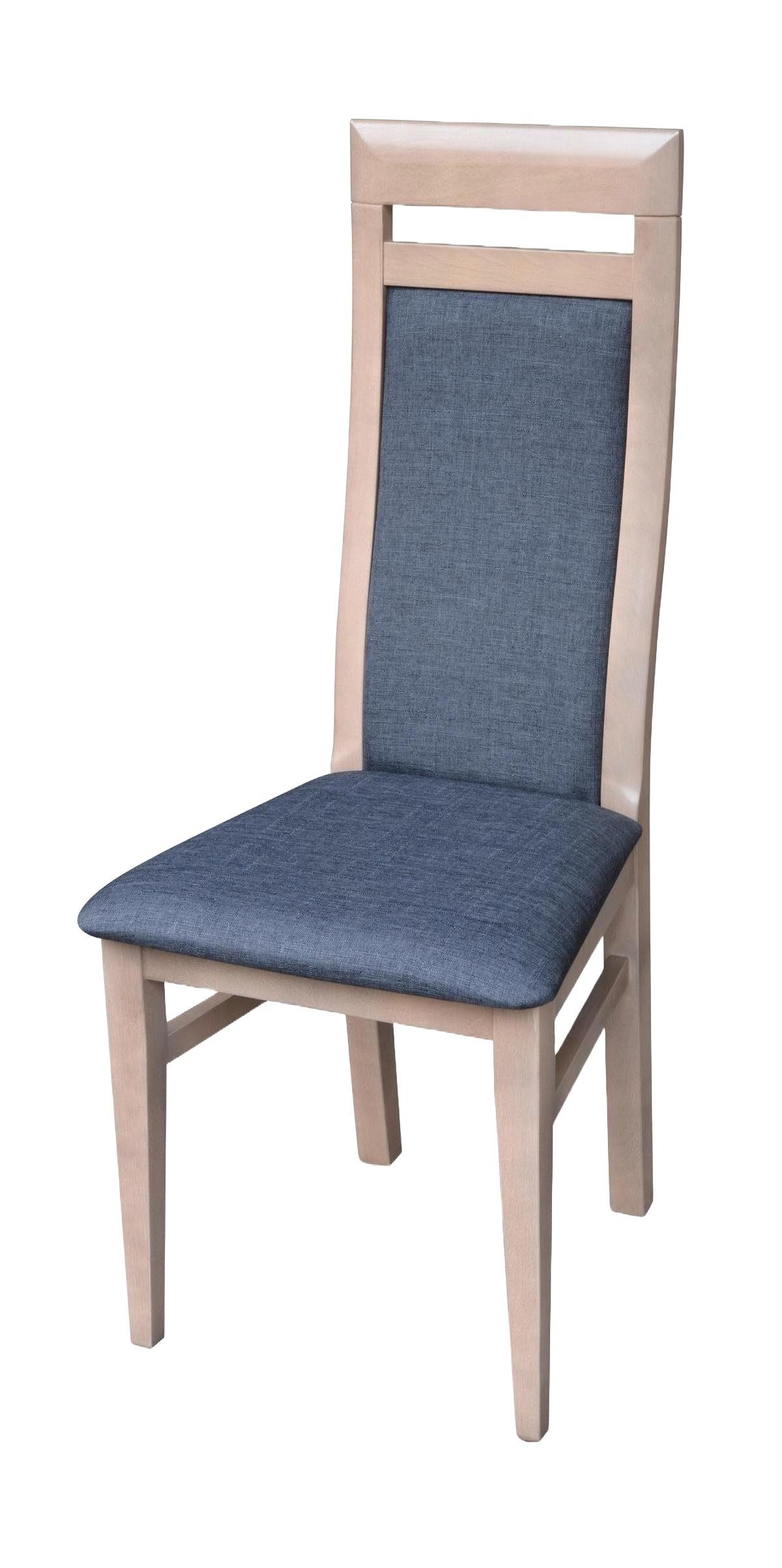 JVmoebel Esszimmerstuhl Esszimmer Стулья 1x Lehnstuhl Sessel Esszimmerstuhl Holz Polster, Made in Europa