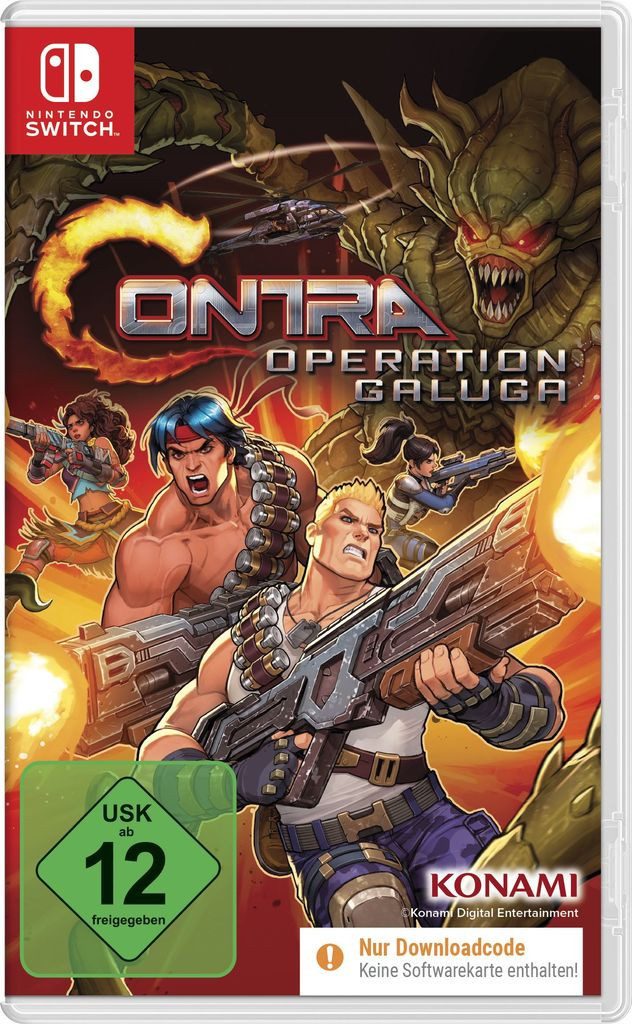Contra: Operation Galuga (Code in a Box) Nintendo Switch