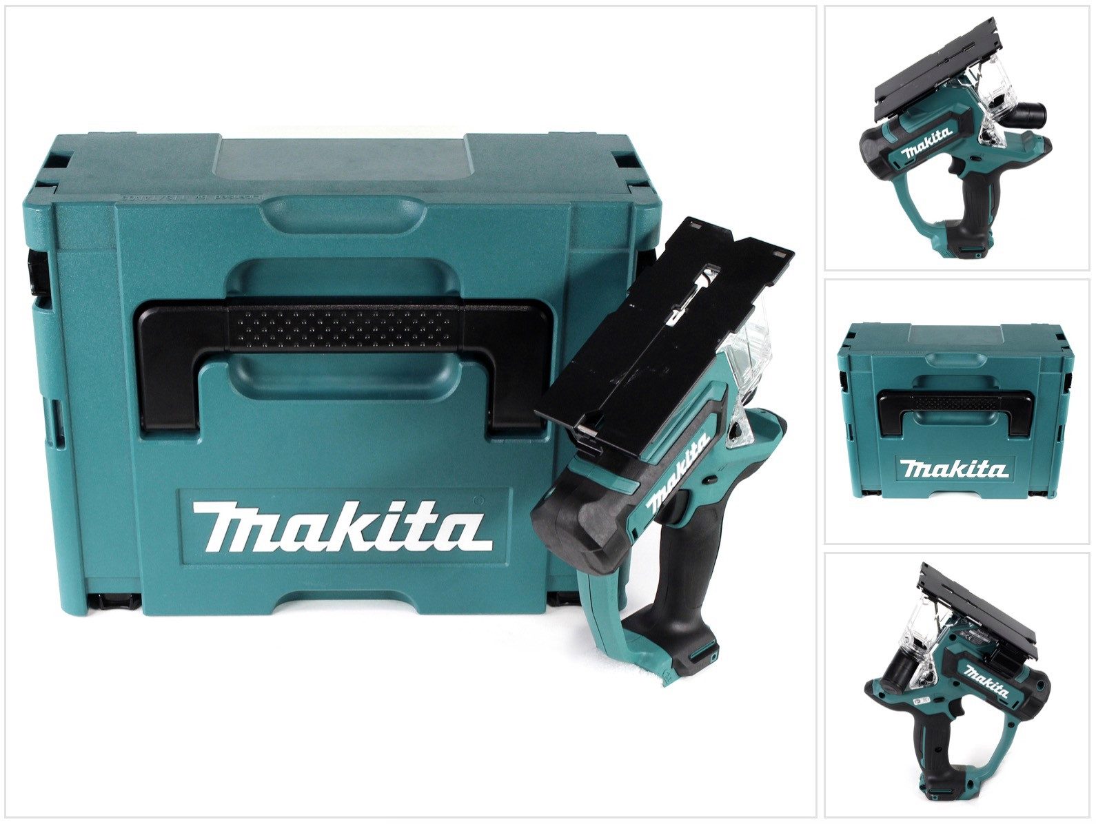 Makita Akku-Trockenbausäge SD 100 DZJ 10,8 V Akku Gipskartonsäge Trockenbausäge Solo im Makpac