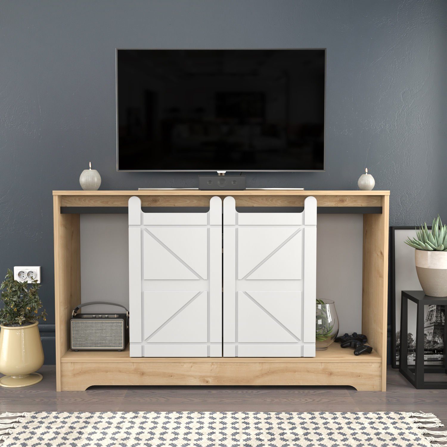 TV-Schrank Skye RTC2199-Fernsehtisch Decor