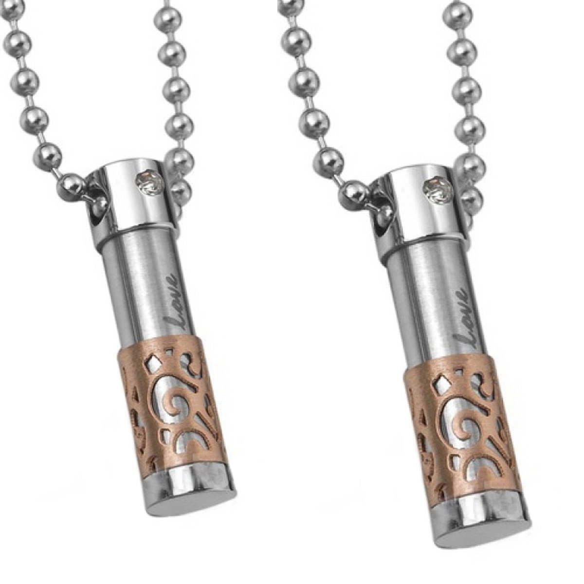 Schmuck-Elfe Partnerkette Only Love Passion (Set), 4tlg. Set