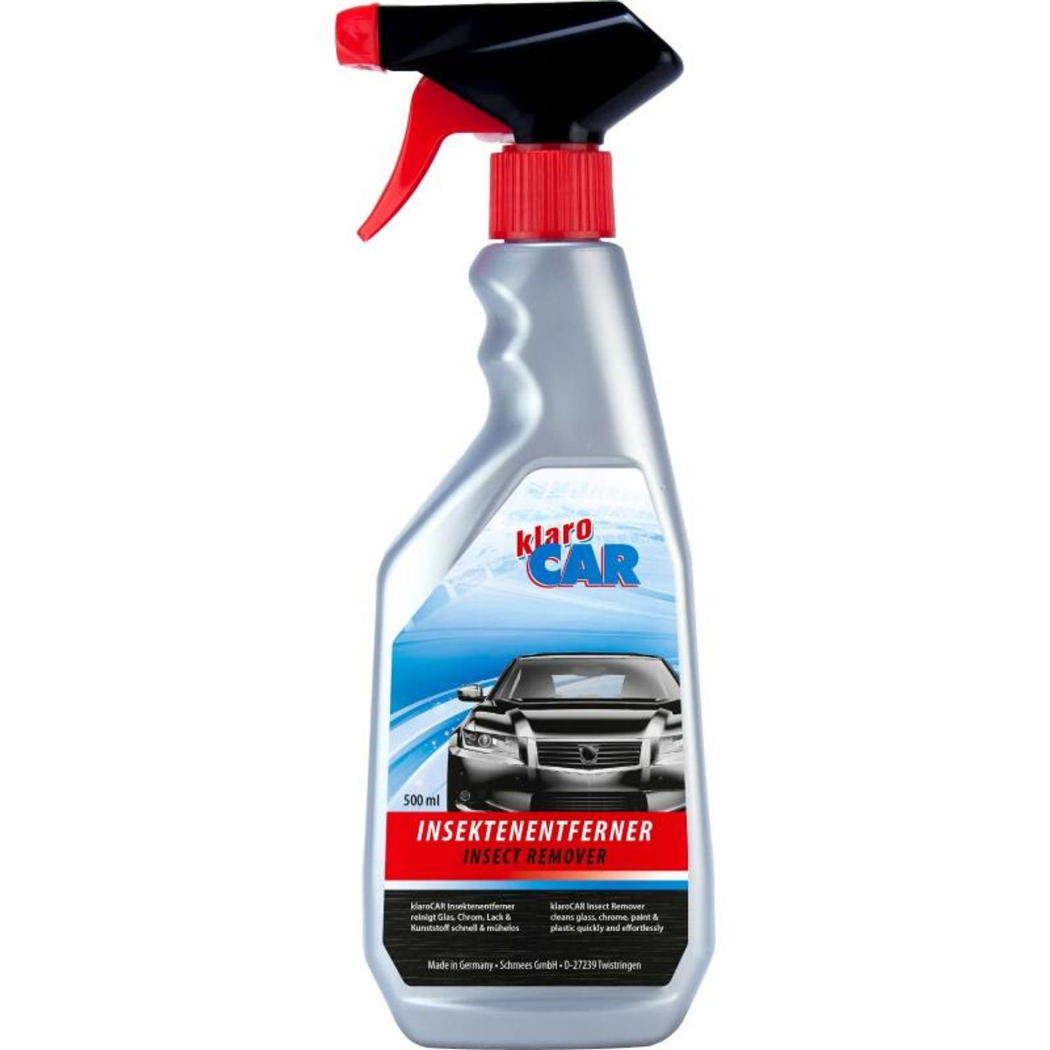 12x 500ml Klarocar Auto Insektenentferner Reinigungsmittel Felgenreiniger