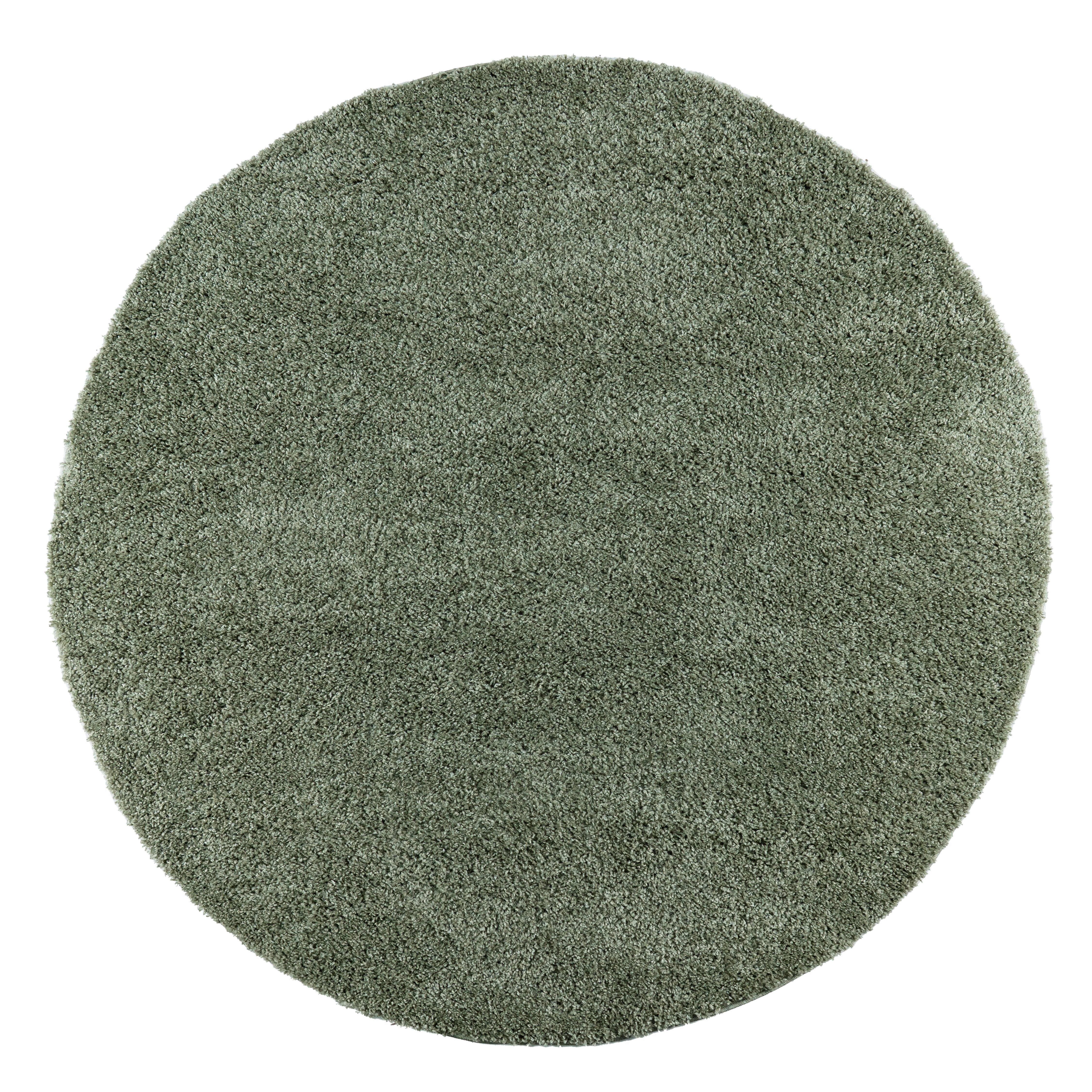 my home Teppich Shaggy 30, rund, Höhe: 30 mm, Teppich in Uni-Farben, besond günstig online kaufen