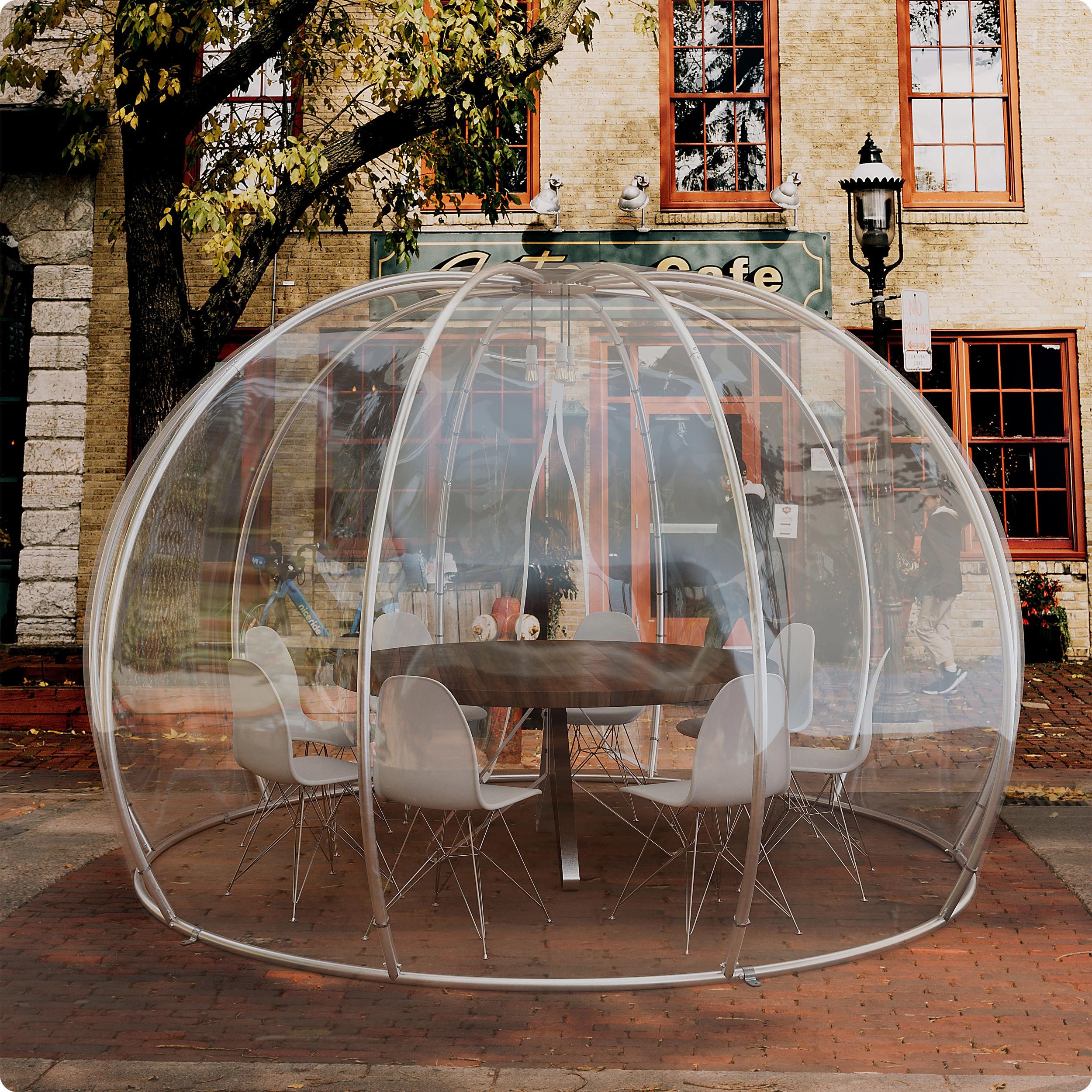 astreea Pavillon Igloo mit wetterfestem, transparentem günstig online kaufen