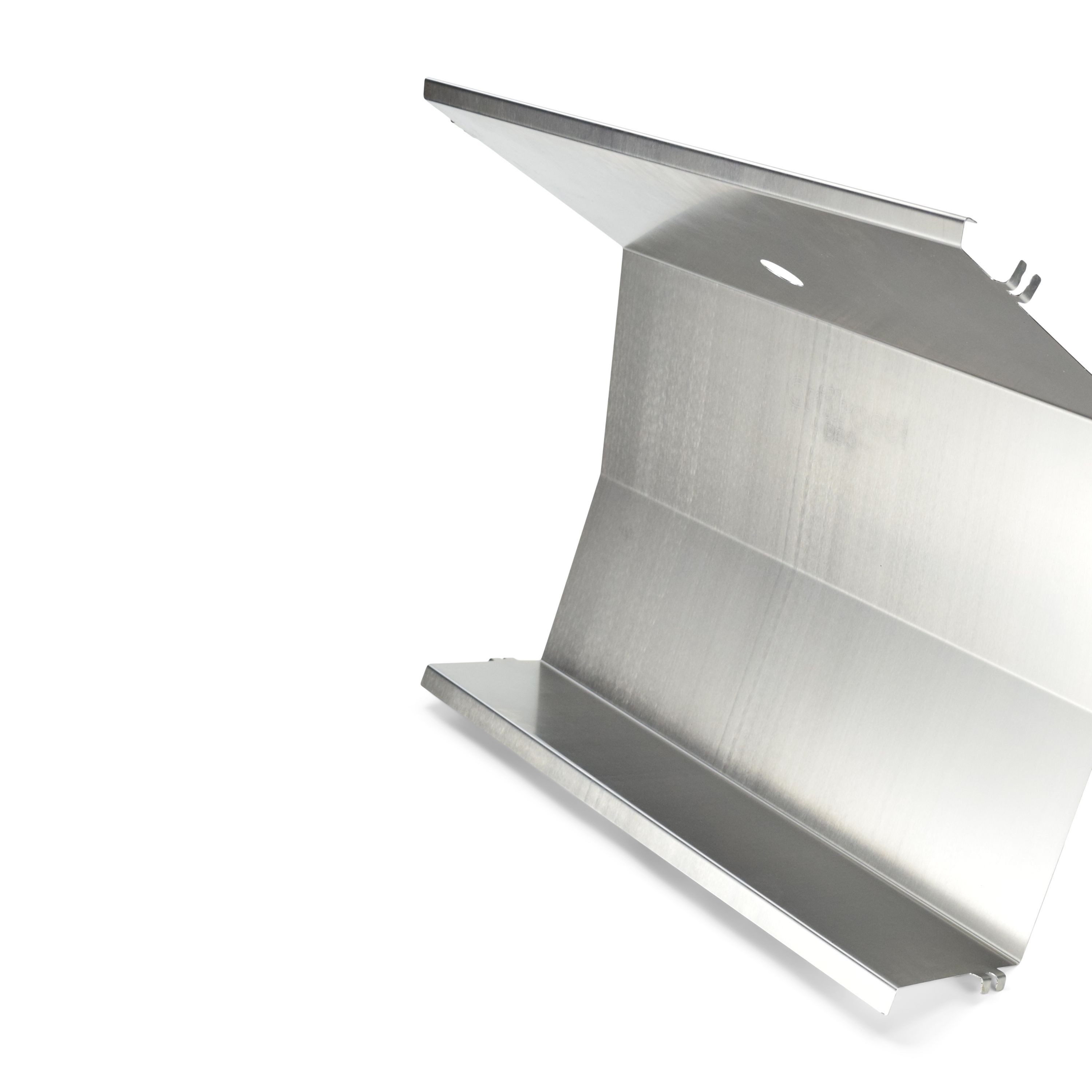 Grillrost.com BBQ Grillrost BBQ Edelstahl Hitzeschild/doppelte Wandung Weber Spirit 200, Made in Germany