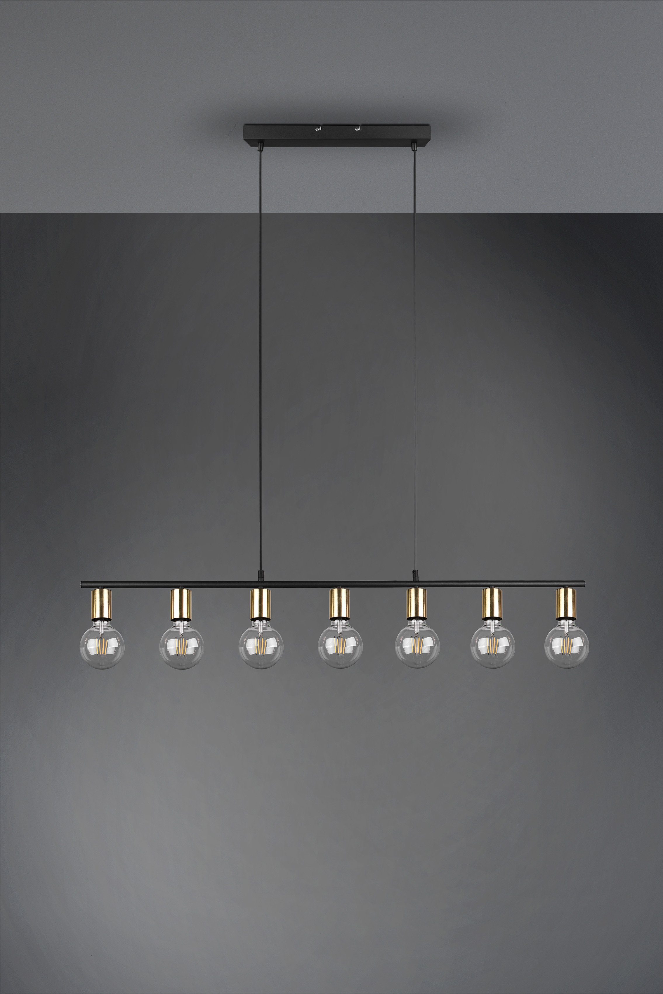 TRIO Leuchten Pendelleuchte VANNES, ohne ideal wählbar, E27-Leuchtmittel Küche Leuchtmittel, Wohnbereich für frei und