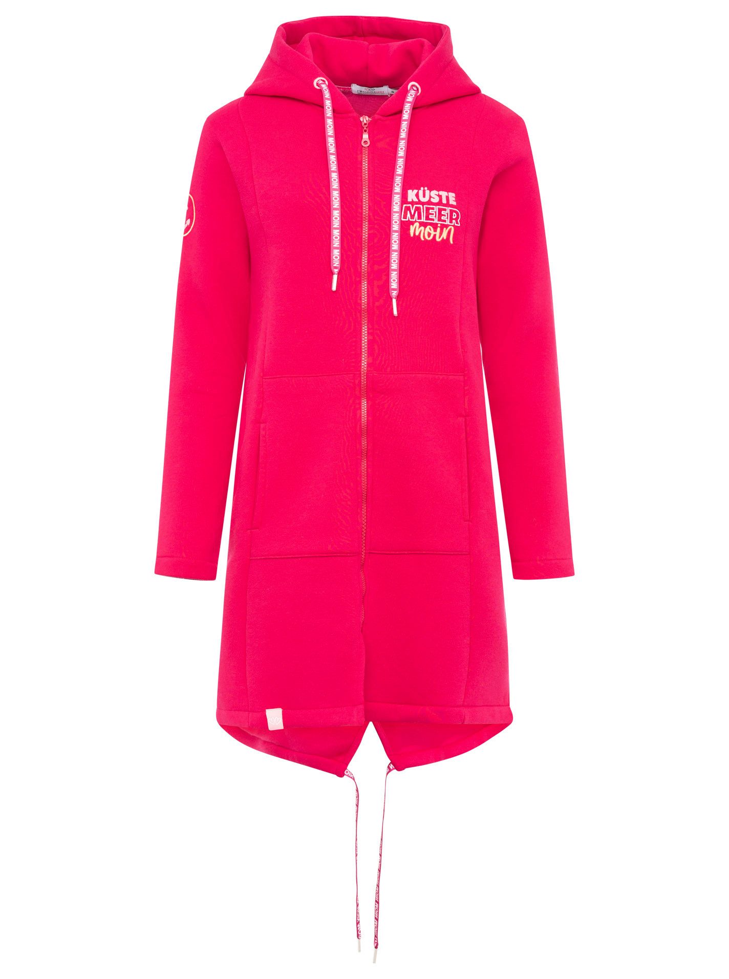 Zwillingsherz Kapuzensweatjacke Hoodiemantel "Küste Meer Moin" günstig online kaufen