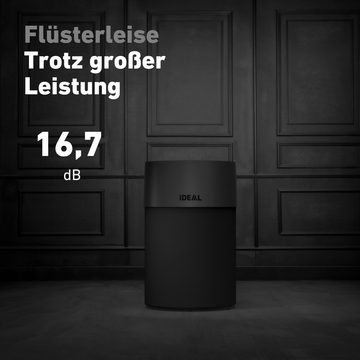 IDEAL Luftreiniger AP40 PRO Black Edition, für 40 m² Räume, Made in Germany, HEPA-/Aktivkohlefilter, 99,99% Filterleistung