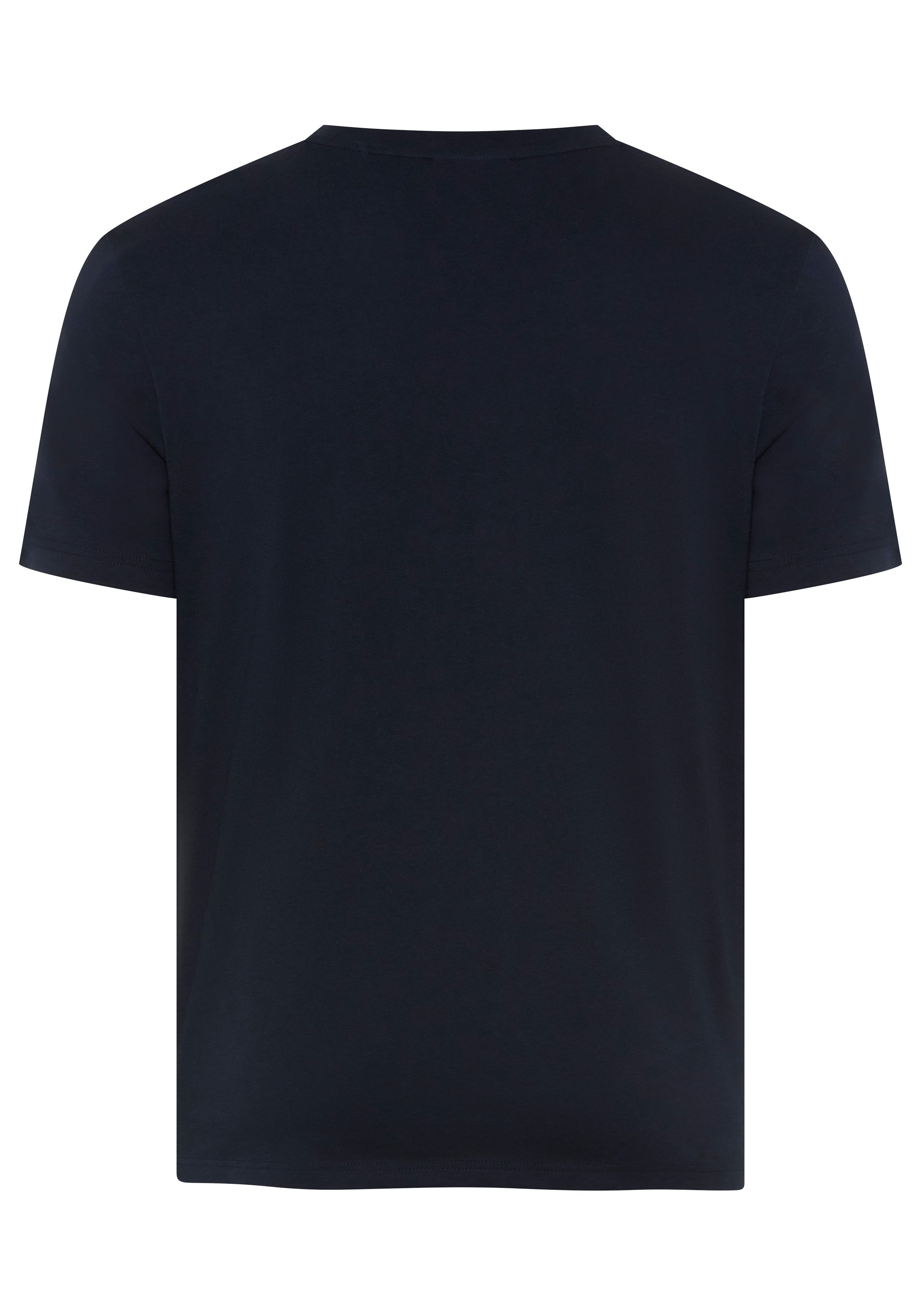 HUGO T-Shirt Nemodo Rundhalsausschnitt, reine Baumwolle, Brustdruck