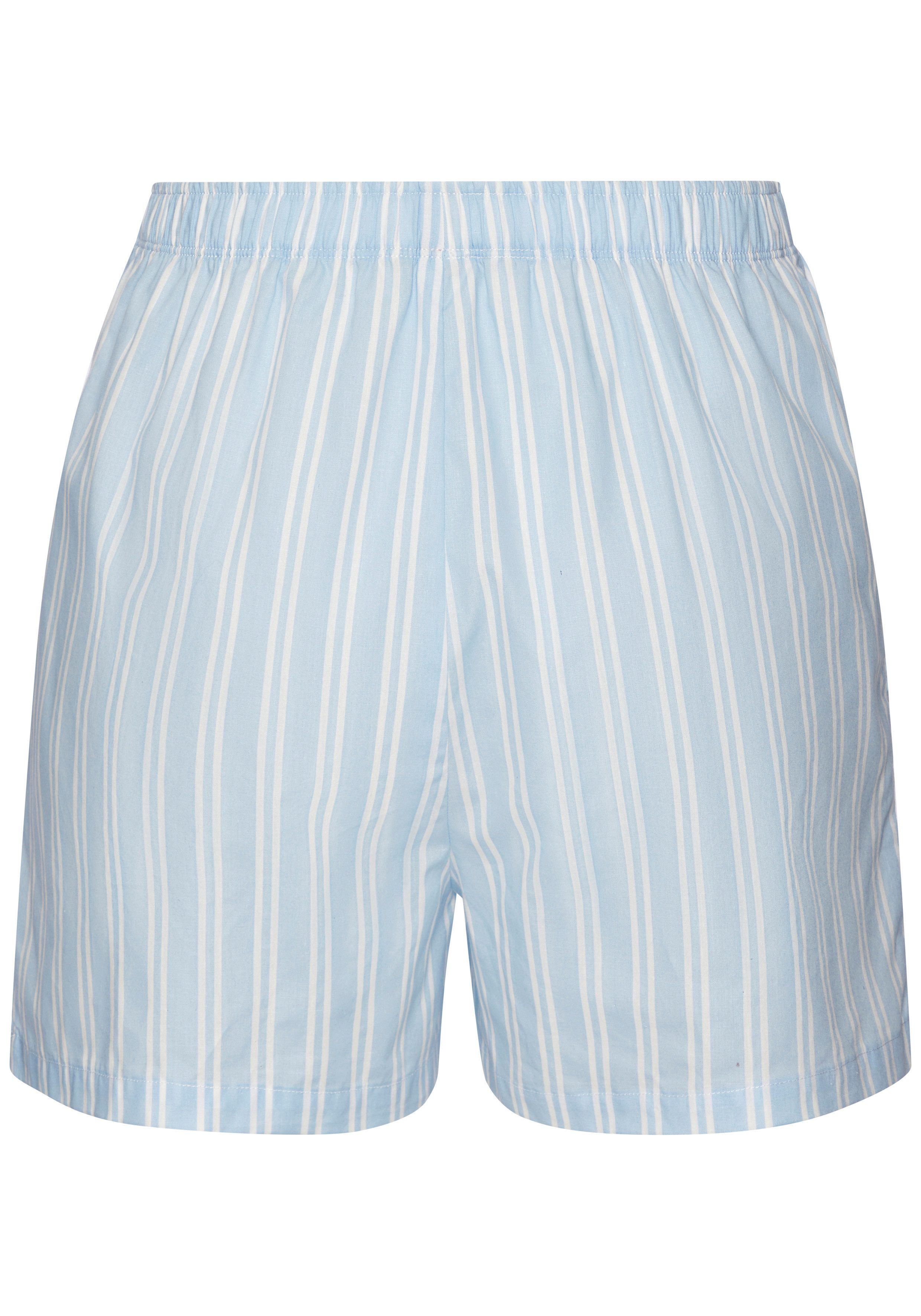 Copenhagen Studios Pyjamashorts aus fein gewebter Baumwoll-Qualität