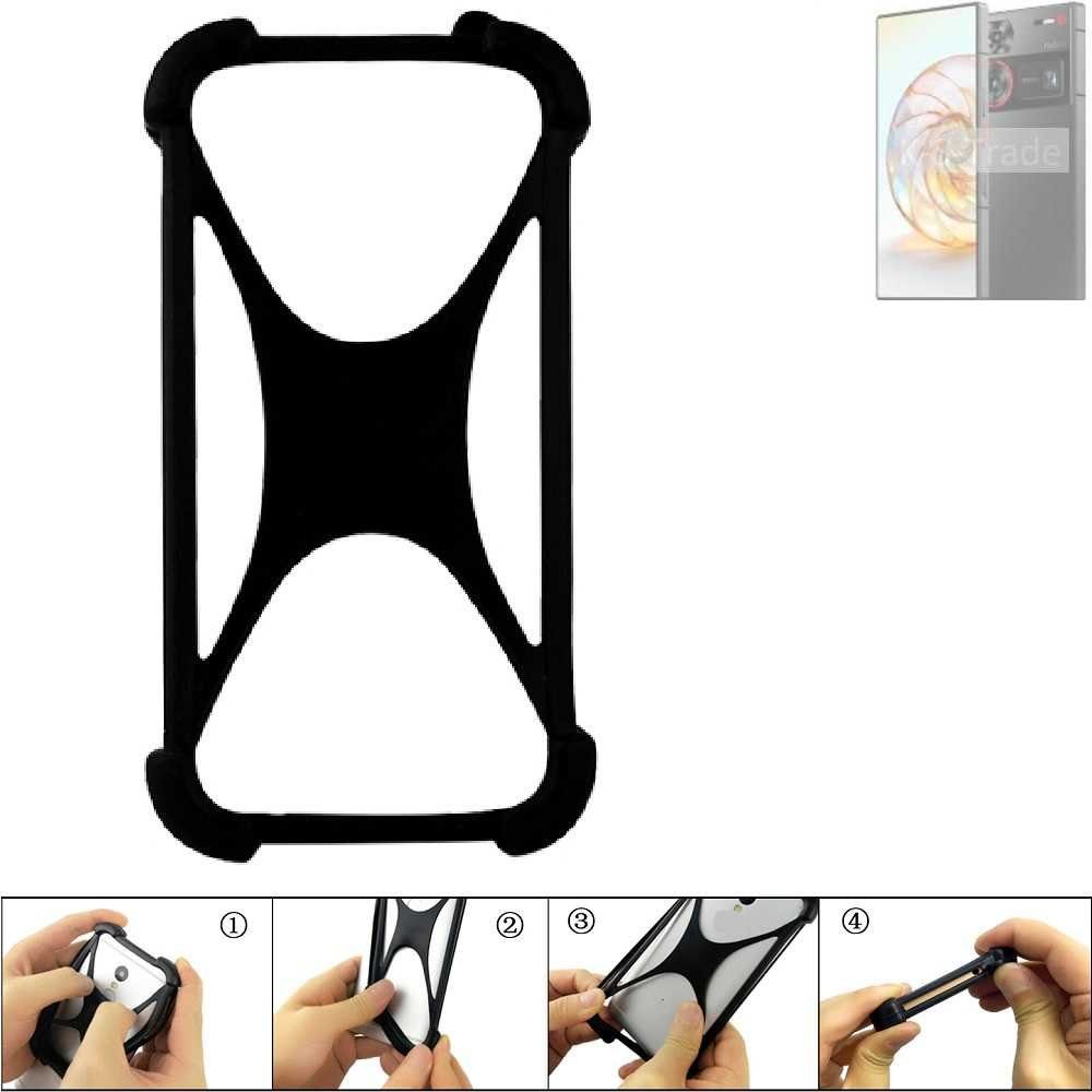 K-S-Trade Handyhülle für Nubia Z60 Ultra, Handy-Hülle Schutz-Hülle Silikon Bumper TPU Softcase Smartphone