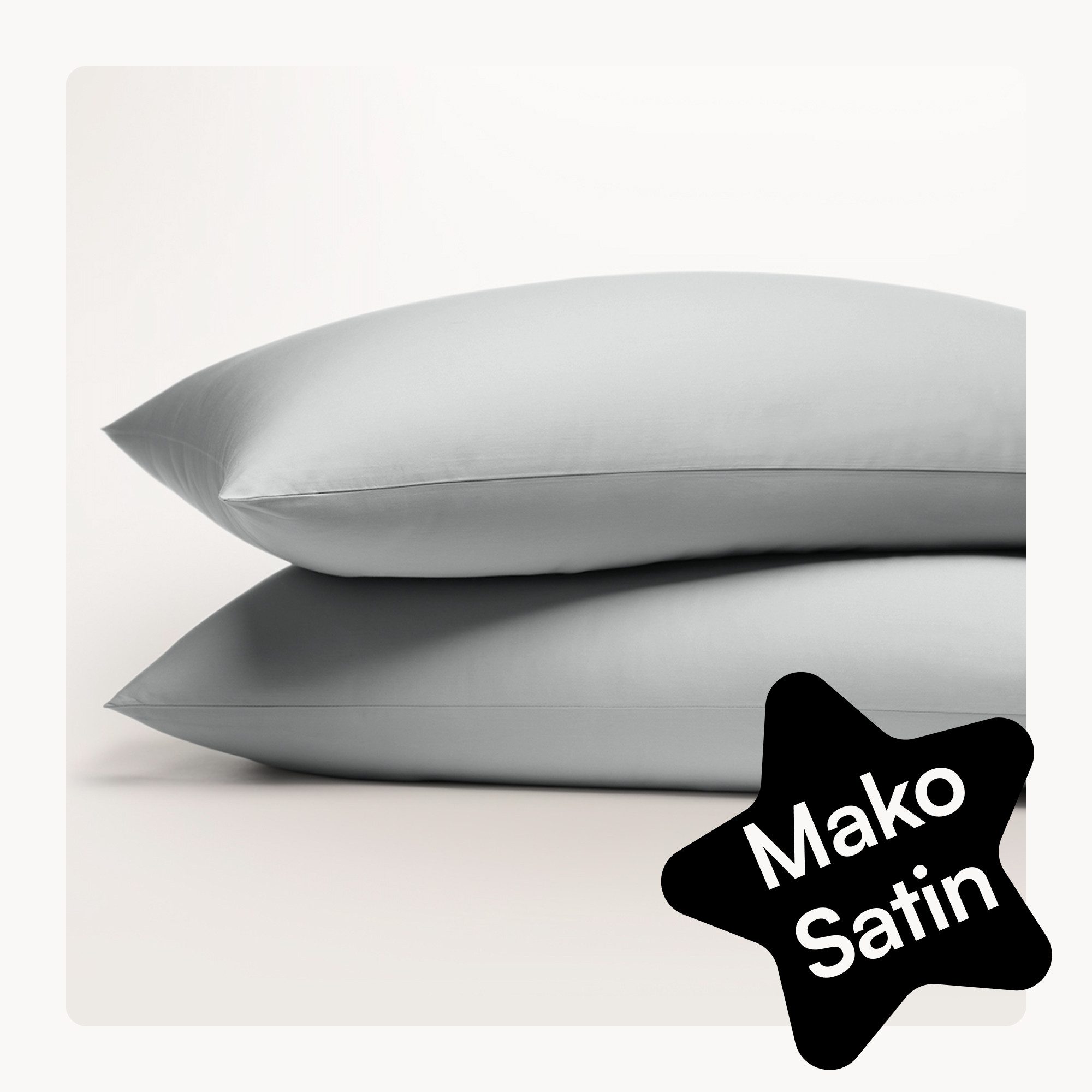 Seralino Kissenbezüge Mako Satin Kissenbezug (100% günstig online kaufen