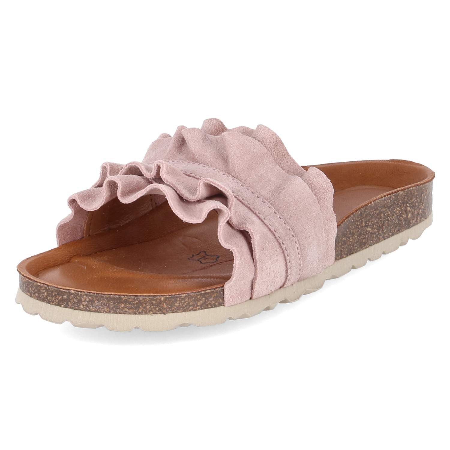 Palado Palado PALA-251-781050-01 Damen Rauleder pink Pantolette