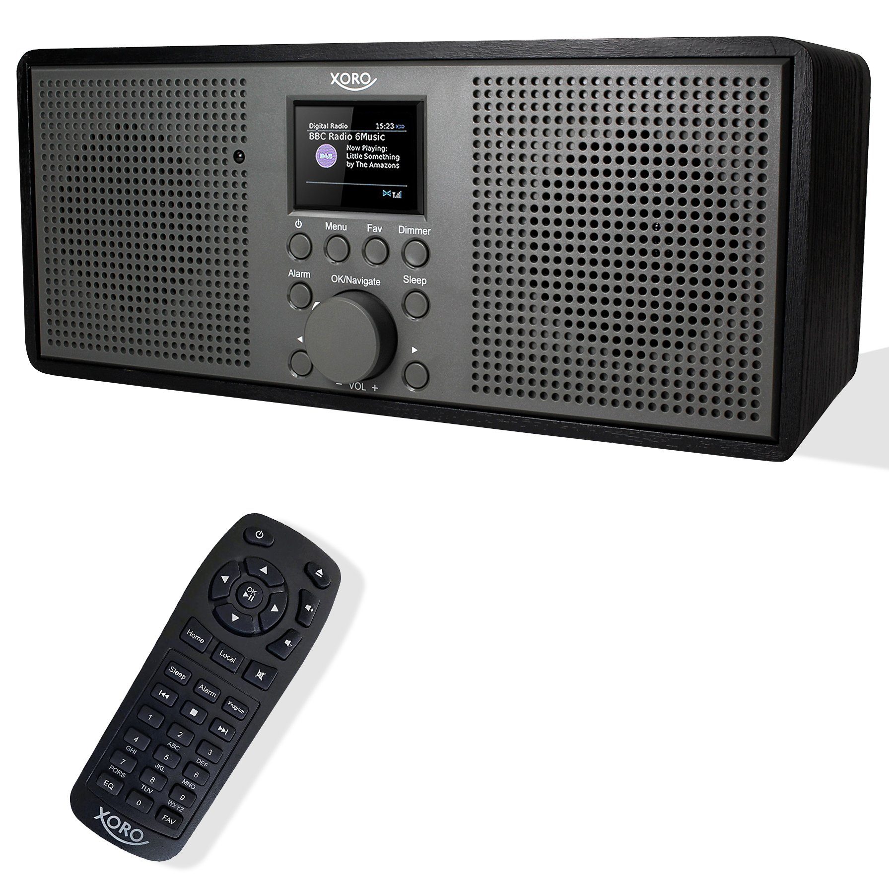 Xoro XORO DAB 700 IR WLAN-Stereo-Internetradio mit Spotify Connect DAB+ Internet-Radio