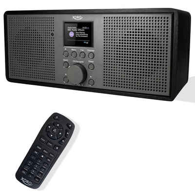Xoro DAB 700 IR WLAN-Stereo-Internetradio mit Spotify Connect DAB+ Internet-Radio