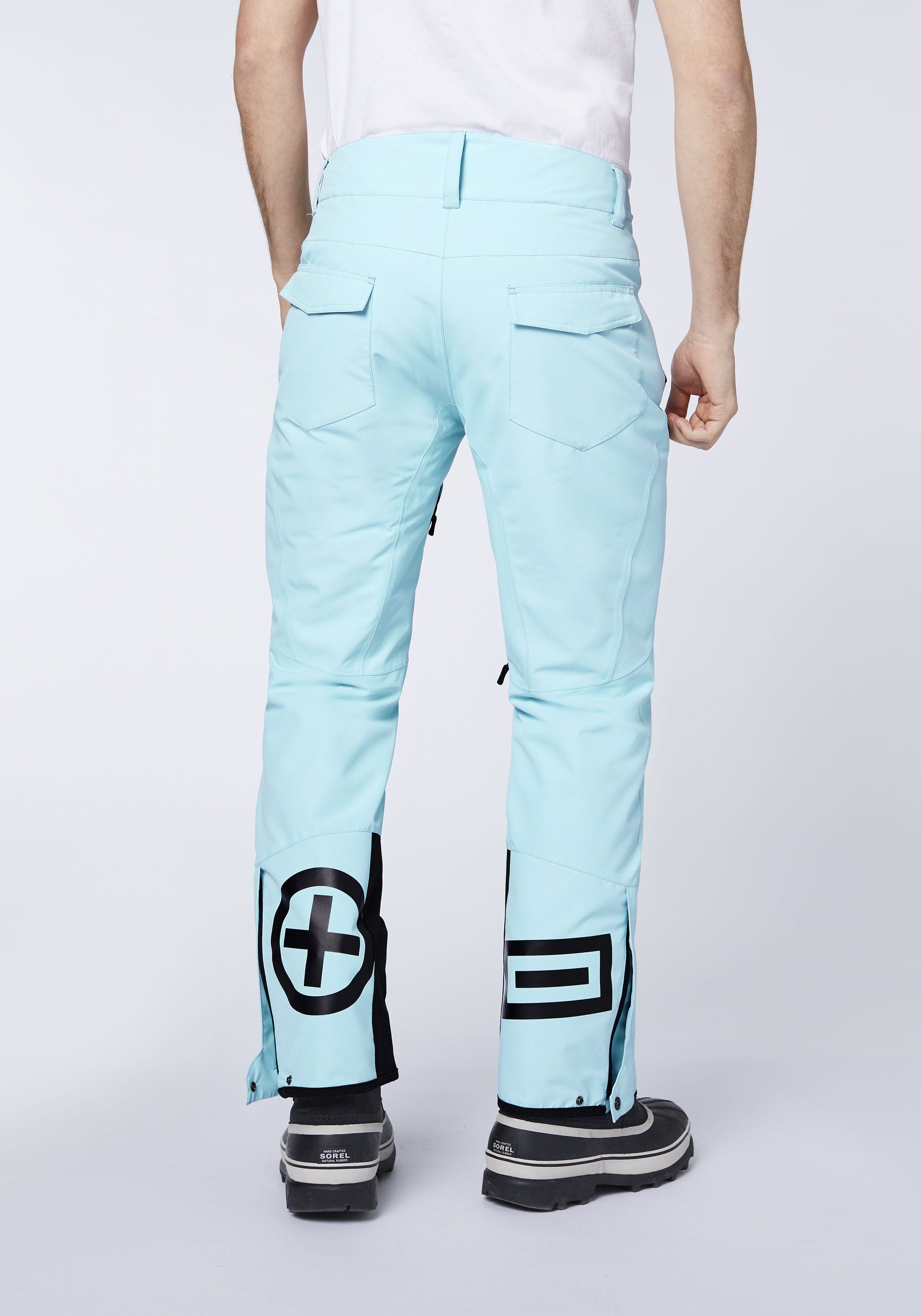 Schneefang Sporthose Blue mit Cool Skihose Chiemsee 1