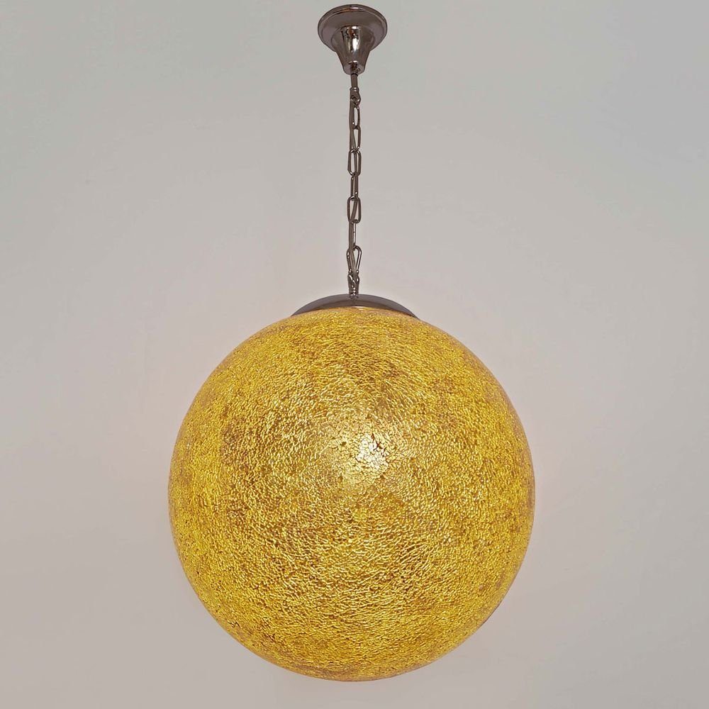 Holländer Pendelleuchte Narziso Glasmosaik Amber amber