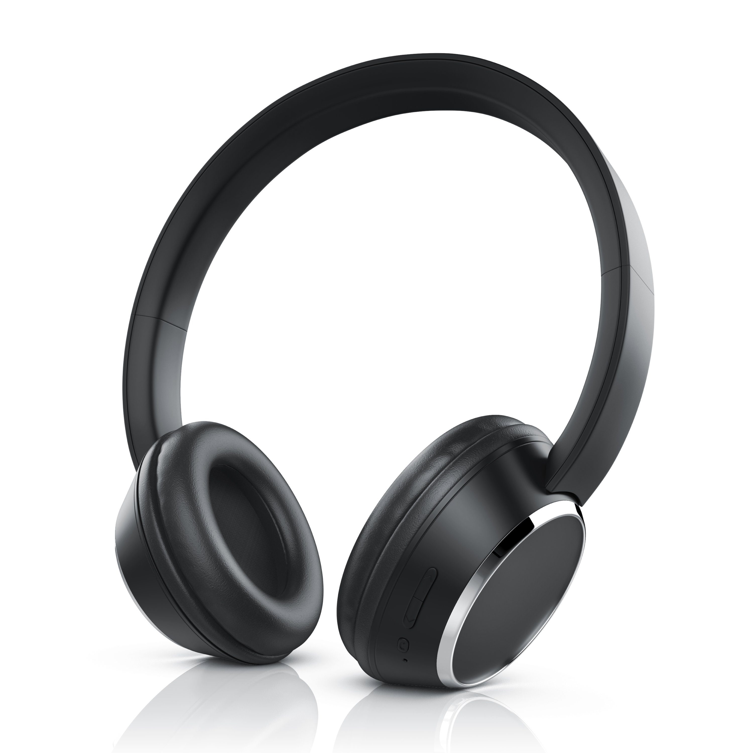 CSL Bluetooth-Kopfhörer (Ausgewogenes Klangbild; eingebautes Mikrofon; lange Batterielaufzeit; Inklusive 3,5mm Klinkenbuchse, Bluetooth, Stilvolles Stereo On-Ear Headset mit Mikrofon, 310er, BT4.0)