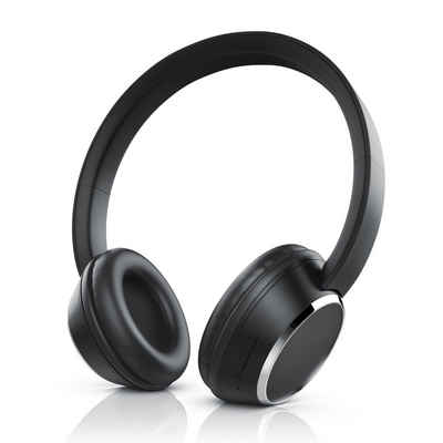 CSL Bluetooth-Kopfhörer (Ausgewogenes Klangbild; eingebautes Mikrofon; lange Batterielaufzeit; Inklusive 3,5mm Klinkenbuchse, Bluetooth, 310er Bluetooth V4.0 Stereo Kopfhörer Stilvolles On-Ear Headset mit Mikrofon)