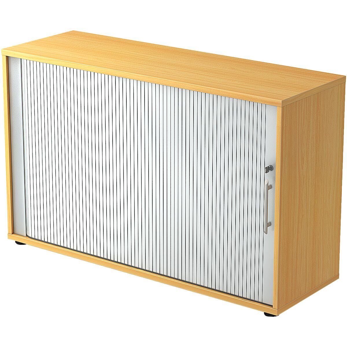 HAMMERBACHER Rollladenschrank J-Line Relinggriff aus Kunststoff