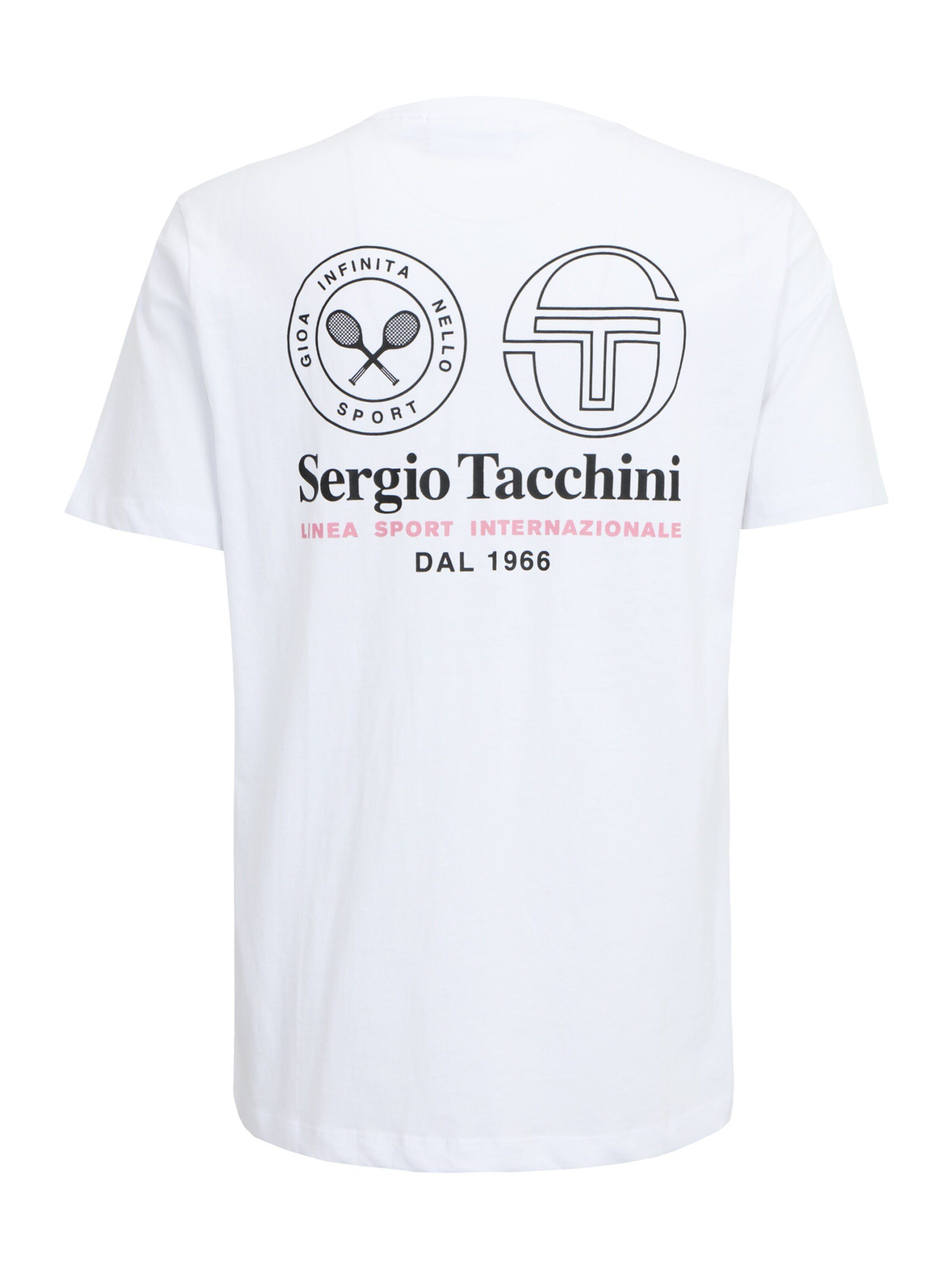 white (1-tlg) Funktionsshirt Sergio Tacchini LINEA