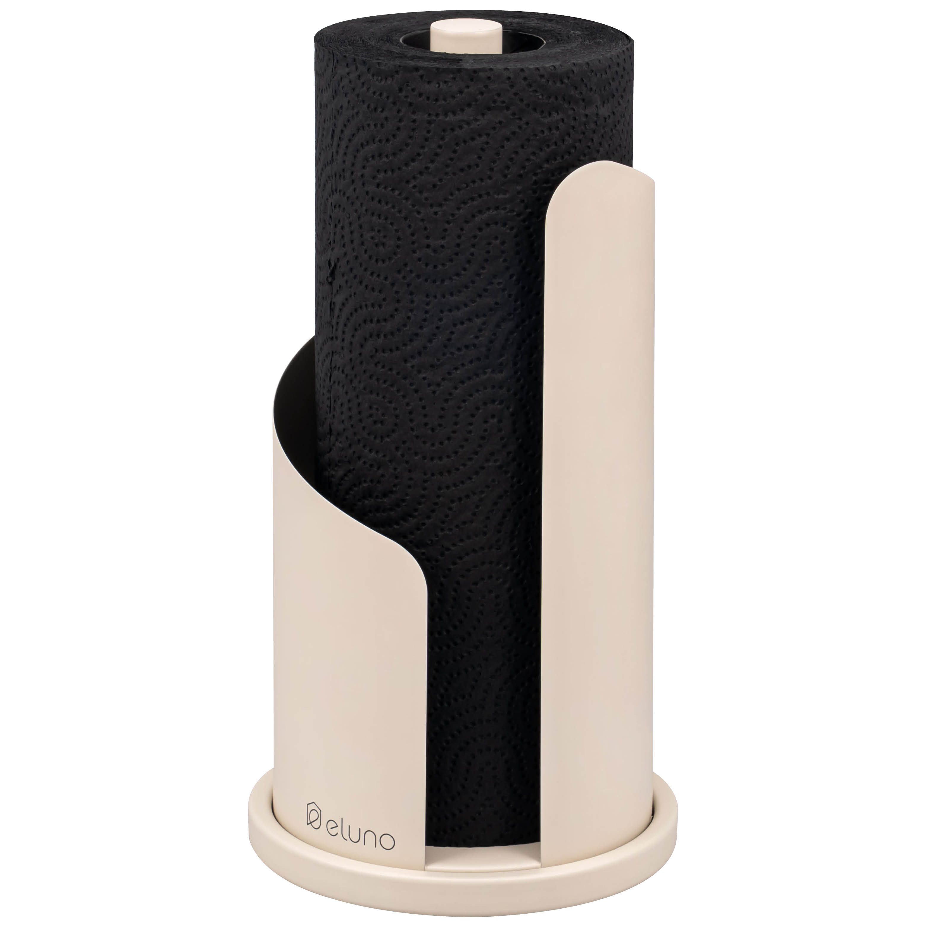 eluno Küchenrollenhalter oder Toilettenpapier-Ersatzrollenhalter aus Metall, (1-St)