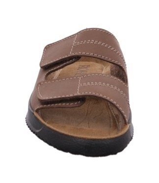 Rohde Soltau-H Pantolette, Sommerschuh, Schlappen, Hausschuh mit Klettverschlüssen