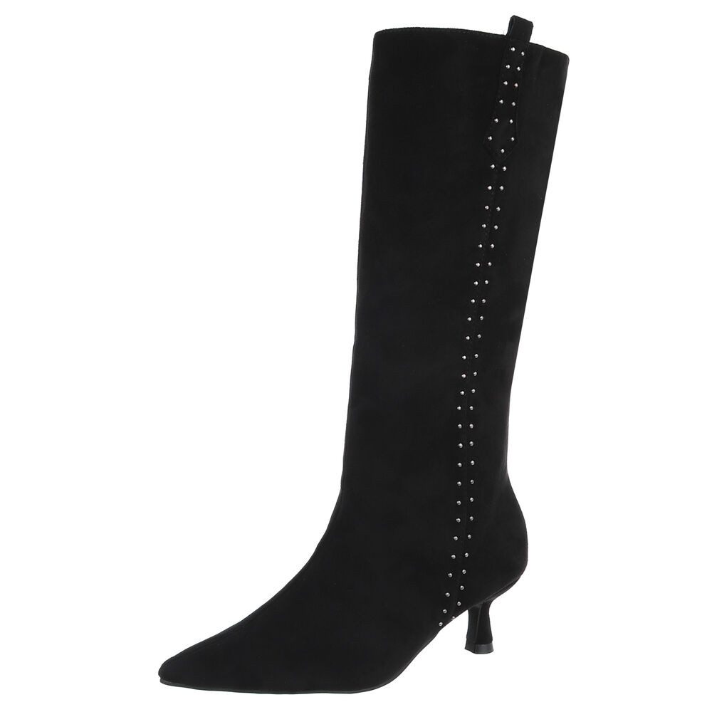 Ital-Design Elegante Damen-Stiefel mit Stiletto und günstig online kaufen
