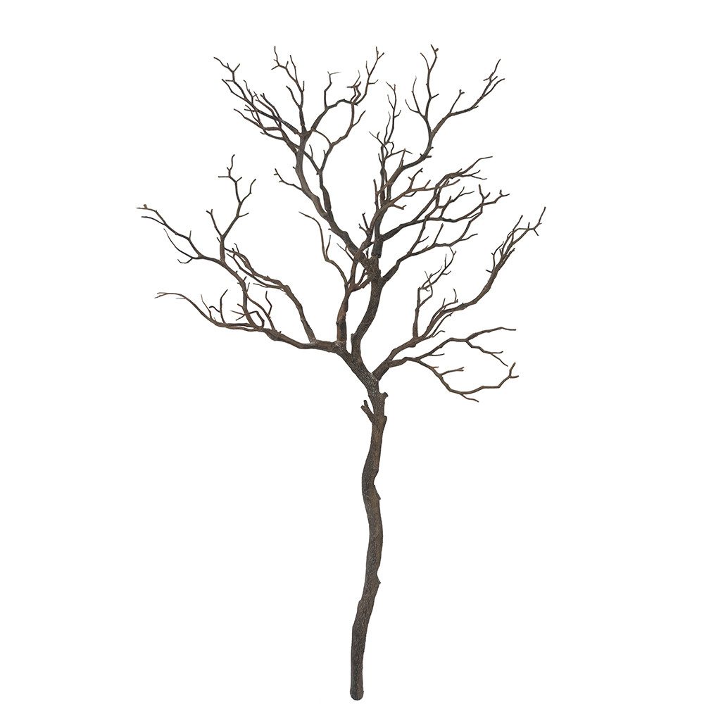 Kunstzweig Kunst-Haselnusszweig braun ca. 95 cm naturgetreu, 2474U, Höhe 95 günstig online kaufen