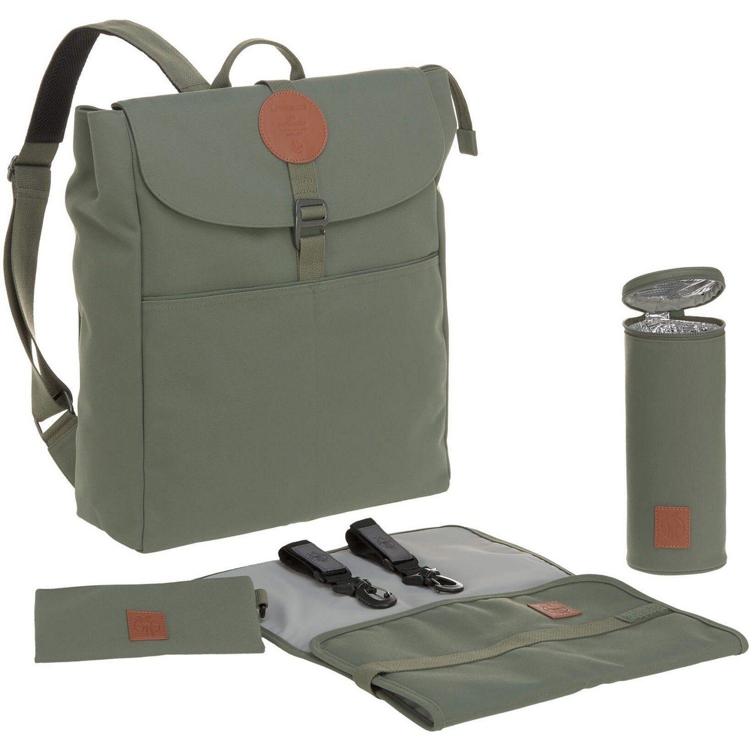 LÄSSIG Wickelrucksack