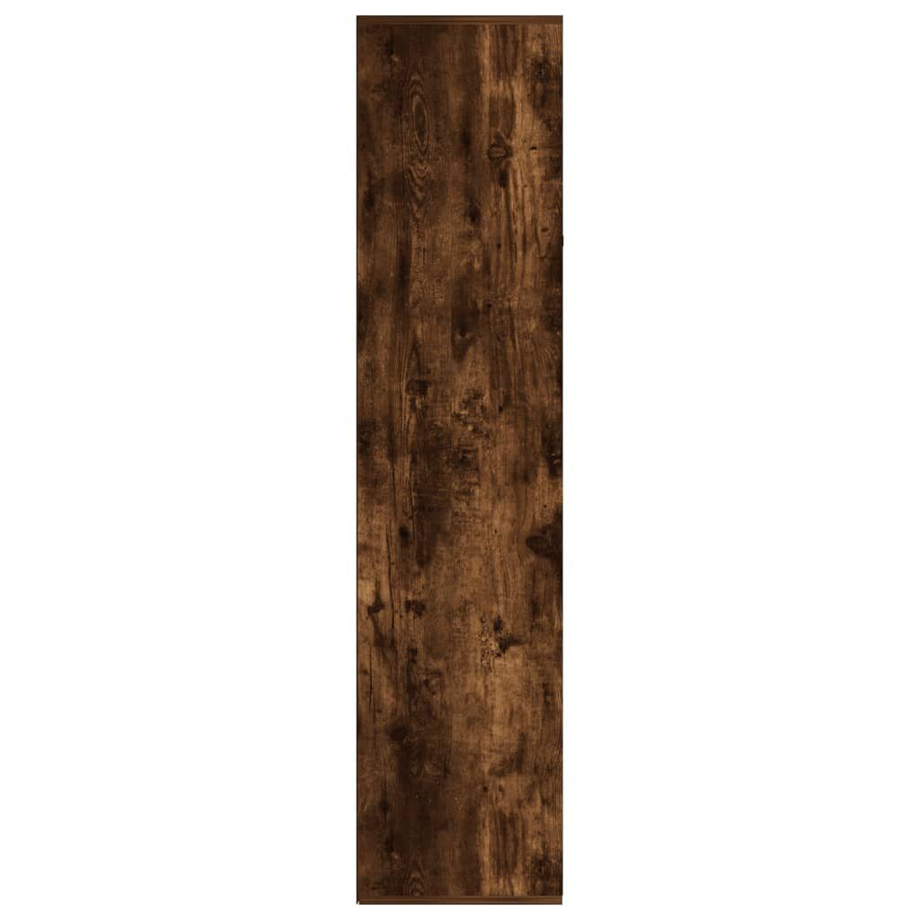 vidaXL 1-tlg. 66×30×130 Bücherregal/Sideboard Holzwerkstoff, cm Bücherregal Räuchereiche