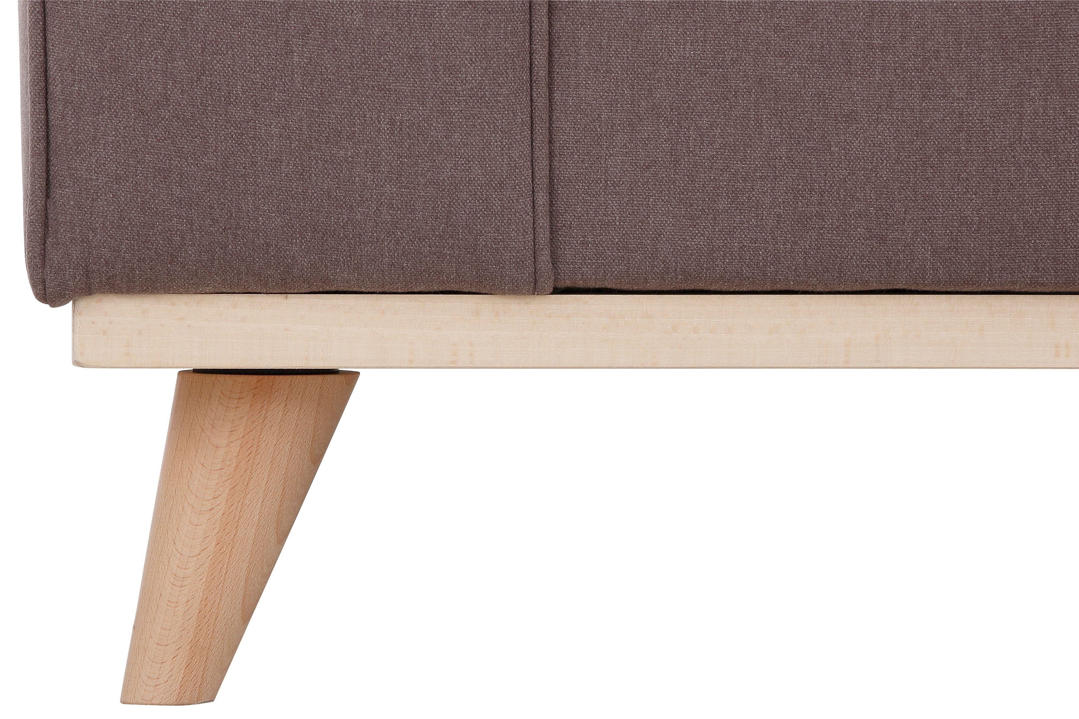 Home affaire Ecksofa Edina L-Form, auch in Baumwollmix-Bezug, im skandinavischem Stol. Reduzierter Preis € 899,99. Unverbindliche Preisempfehlung € 1.249,99