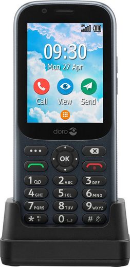Doro 730X Smartphone (7,11 cm/2,8 Zoll, 1,3 GB Speicherplatz, 3 MP Kamera)