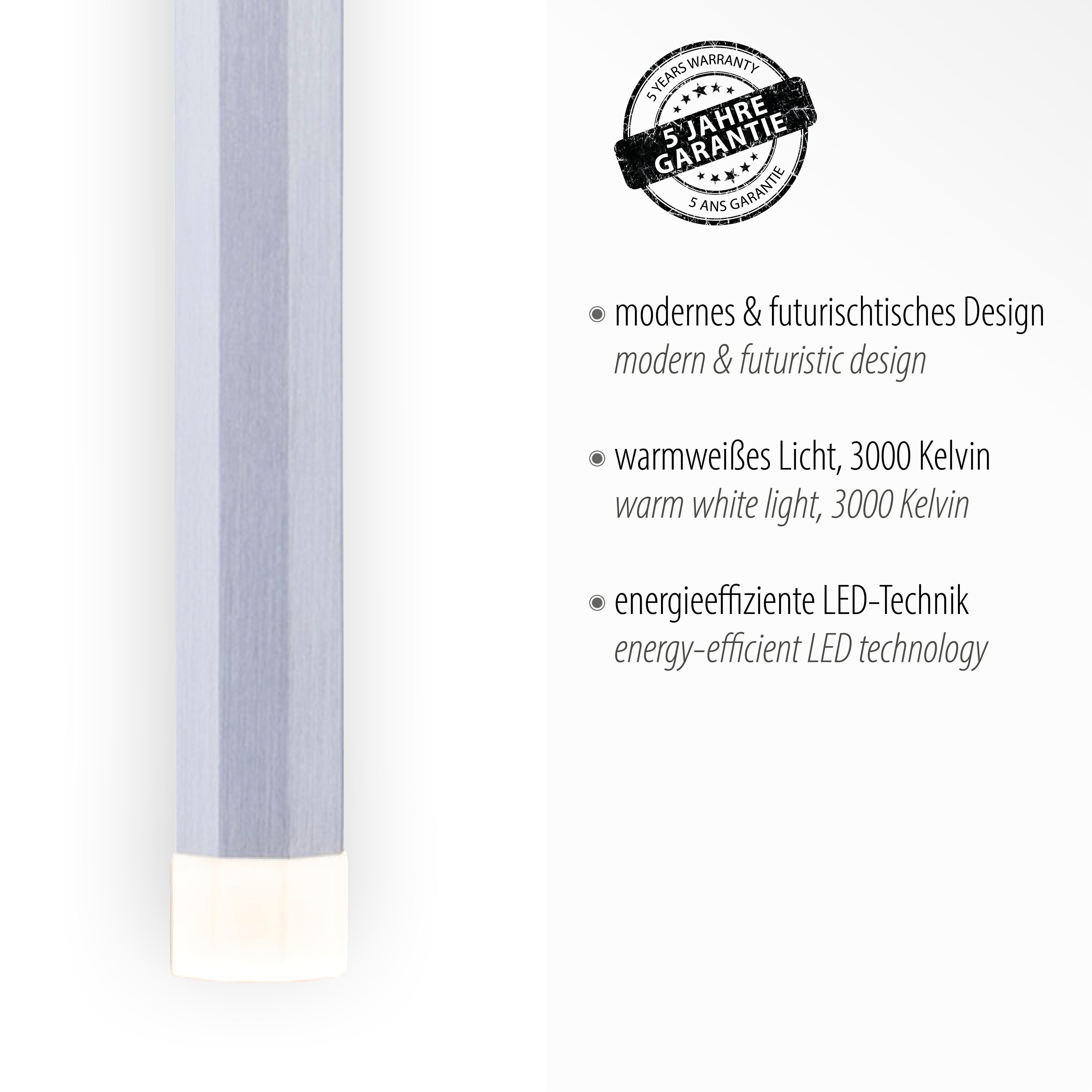 JUST LIGHT Pendelleuchte BRUNO, LED fest integriert, Warmweiß, LED