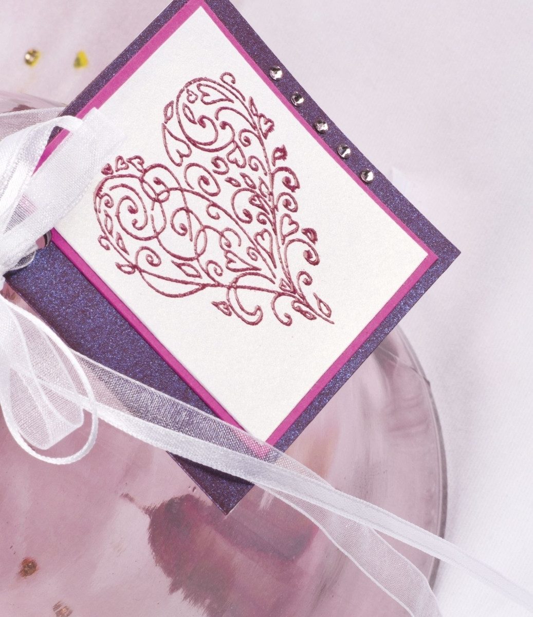 Heyda Stempel Motivstempel 'Gefühlvoll' 6x5,5cm