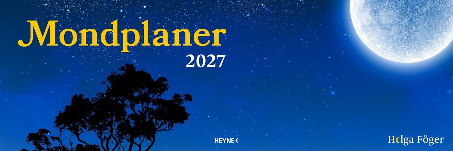 Buchkalender Mondplaner 2027