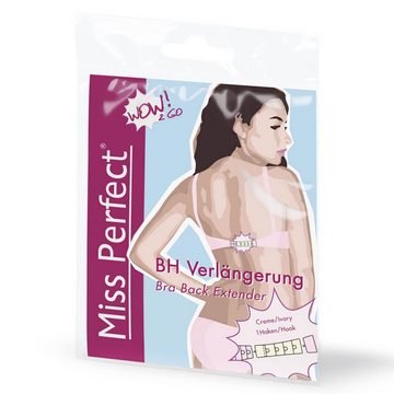 Miss Perfect BH-Verlängerung W2G50500-38, mit 1, 2, 3 oder 4 Haken und softer Plüschrückseite