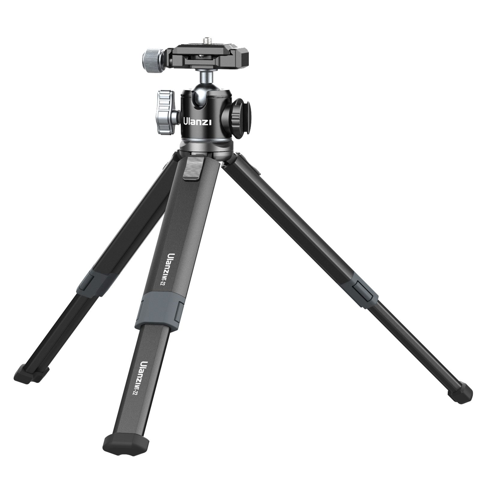 ULANZI MT-24 Tischstativ aus Metall mit Blitzschuh für DSLR-Kamerahandy Kamerastativ