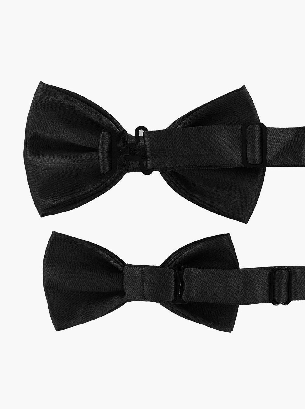 axy Fliege Fliegen Set für Vater und Sohn (2er Set, 2-St., 1x Herrenfliege und 1x Kinderfliege) Partnerlook für Herren und Kinder 1-12 Jahre alt, Familien Outfit