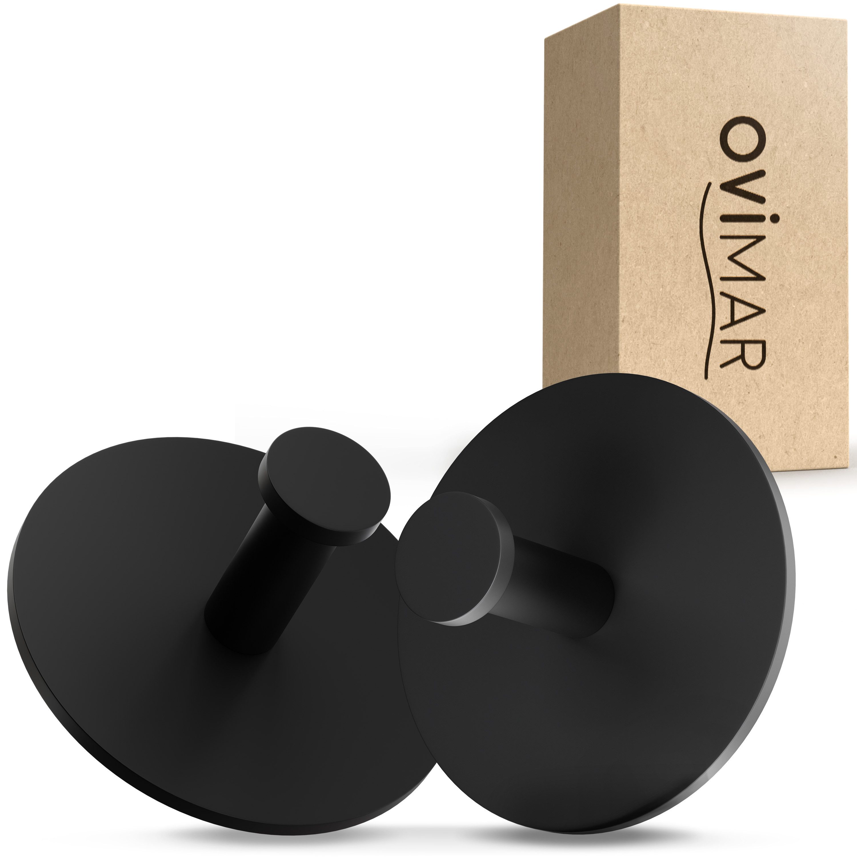 ovimar Handtuchhaken Danksoya, (1-St), aus Edelstahl in Schwarz zur Zum Kle günstig online kaufen