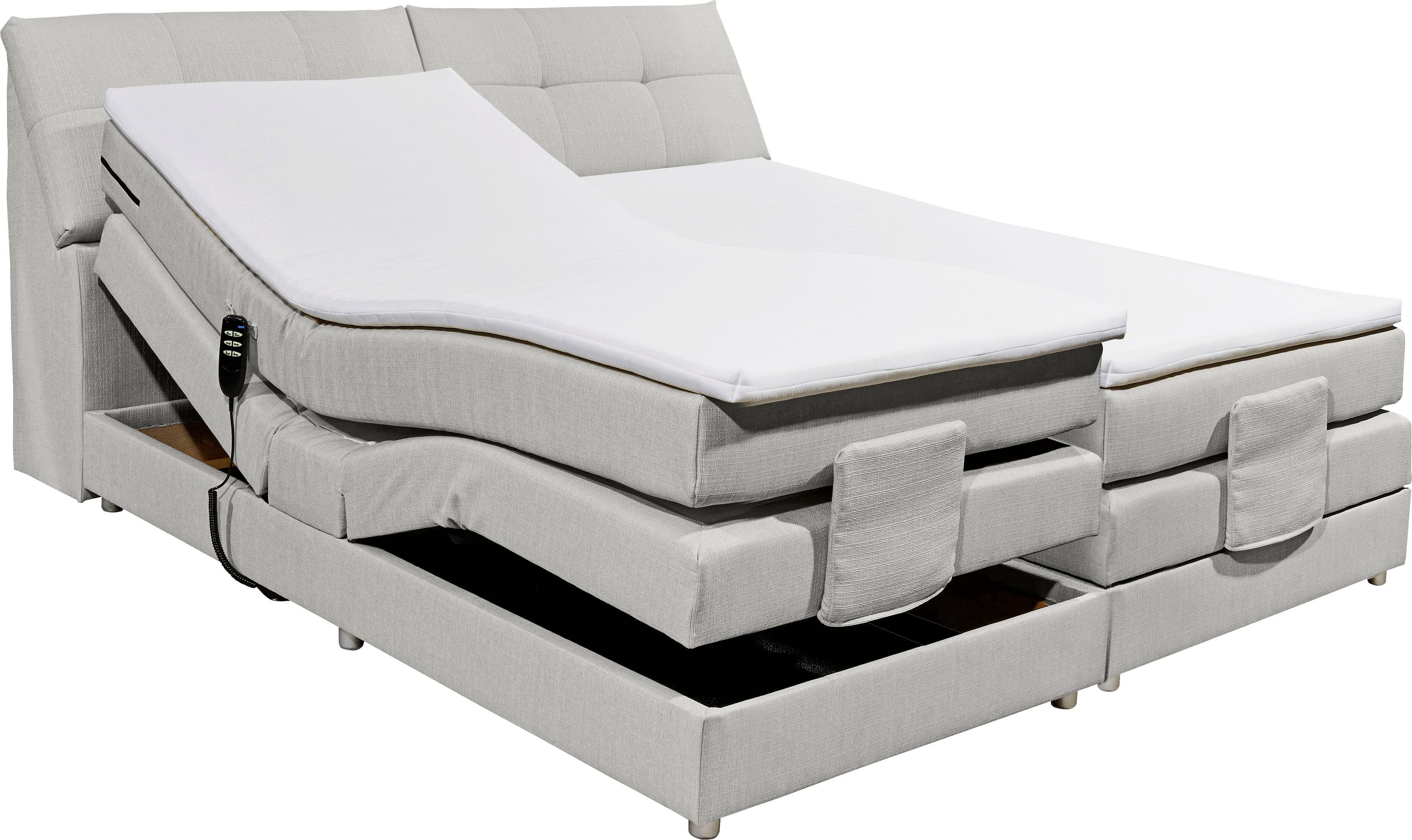 ED EXCITING DESIGN Boxspringbett Carpino, inkl. günstig online kaufen