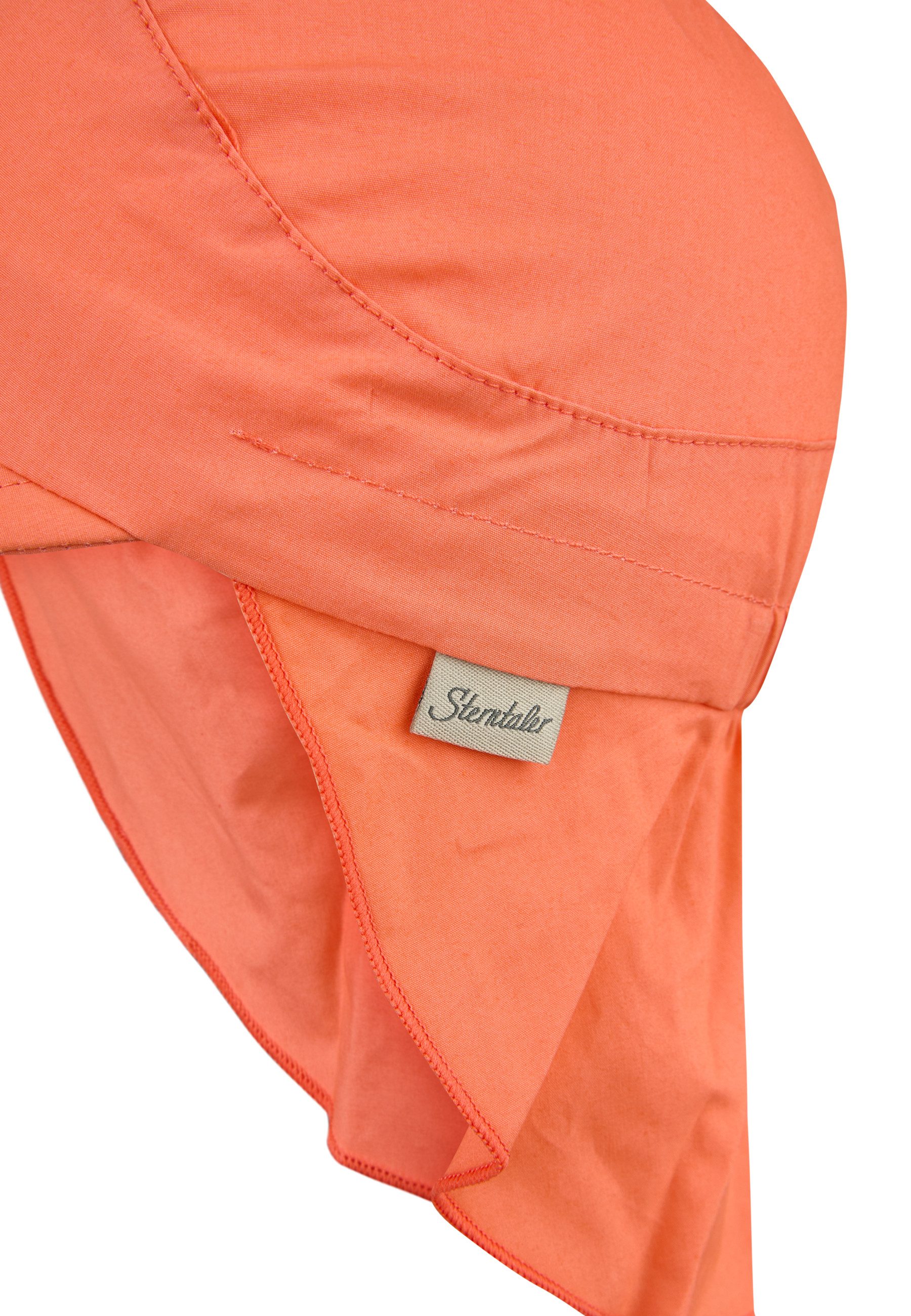 Sterntaler® Schirmmütze UV-Schutz 50+ Schirmmütze mit Nackenschutz Basic (1-St) Kindermütze mit Schirm aus UV-Popeline unifarben – Bild 5 von 5