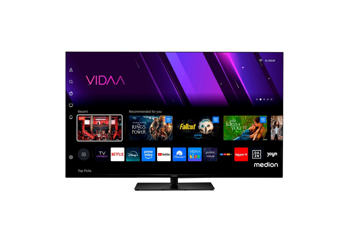 Medion® MD855300 LCD-LED Fernseher (138.8 cm/55 Zoll, 4K Ultra HD) schwarz ! RABATT: 25.74% Medion® MD855300 LCD-LED Fernseher (138.8 cm/55 Zoll, 4K Ultra HD) schwarz ! RABATT: 25.74%