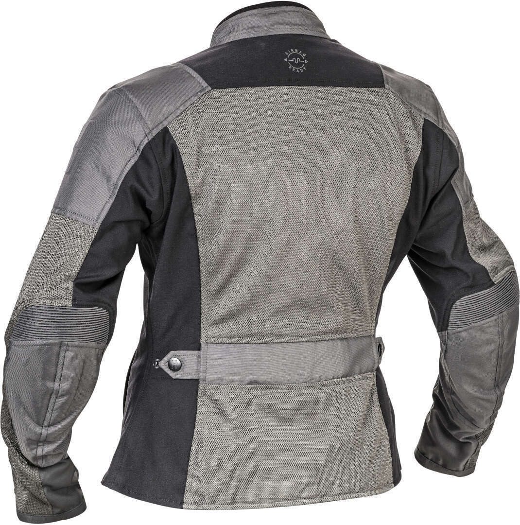 Halvarssons Motorradjacke Arvika Damen Motorrad Textiljacke belüftet protektoren weitenverstellbar reißverschluss