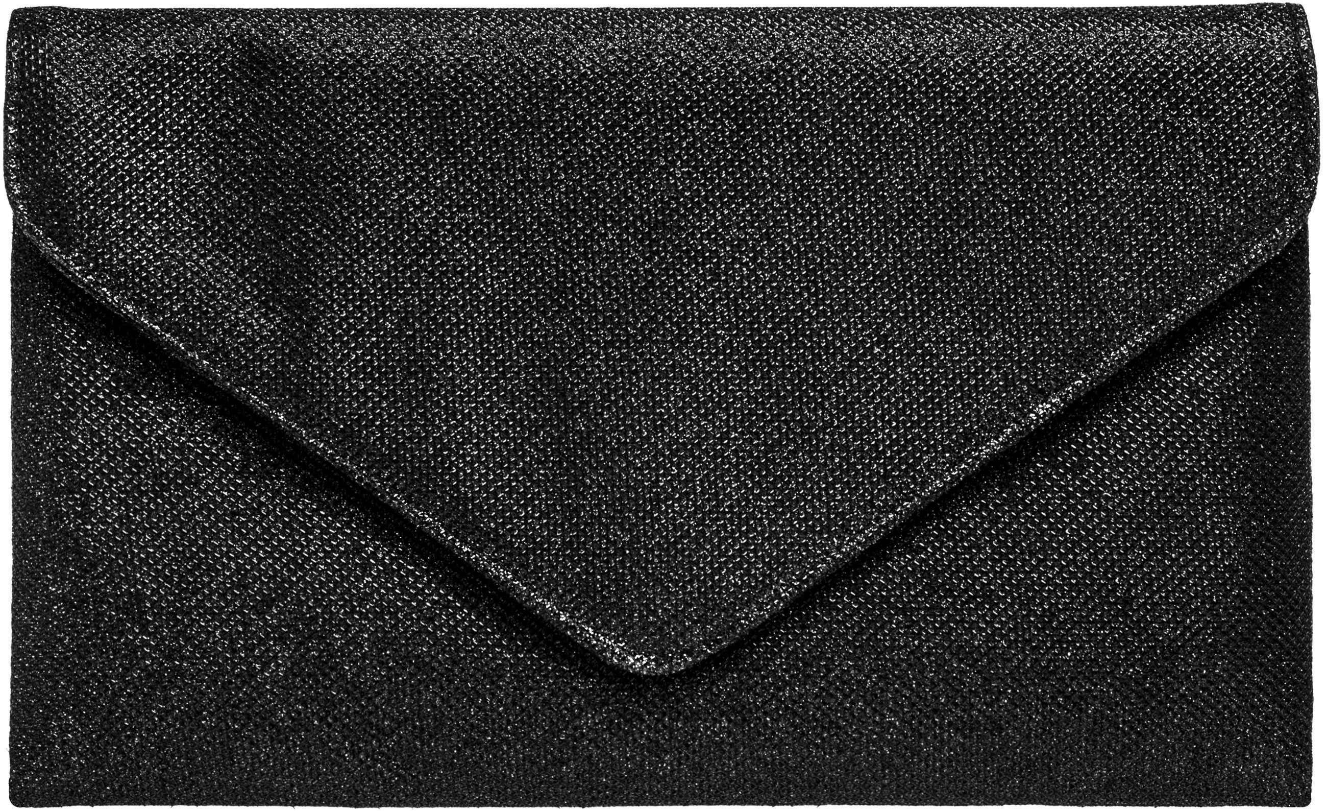 Caspar Clutch TA357 große elegante Damen Glitzer Clutch Tasche Abendtasche günstig online kaufen