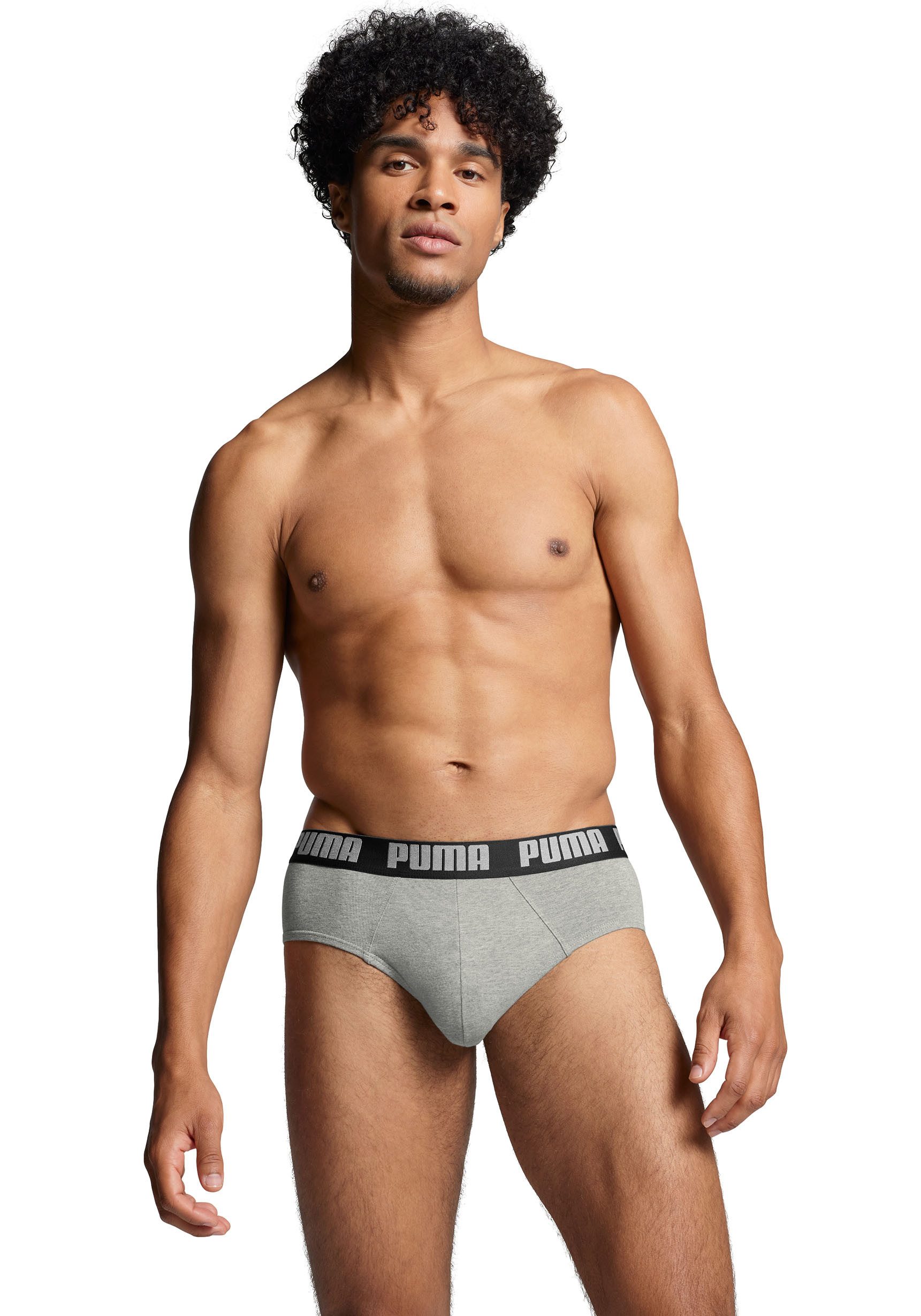 PUMA Slip (Packung, 2er-Pack) mit breitem Logobund