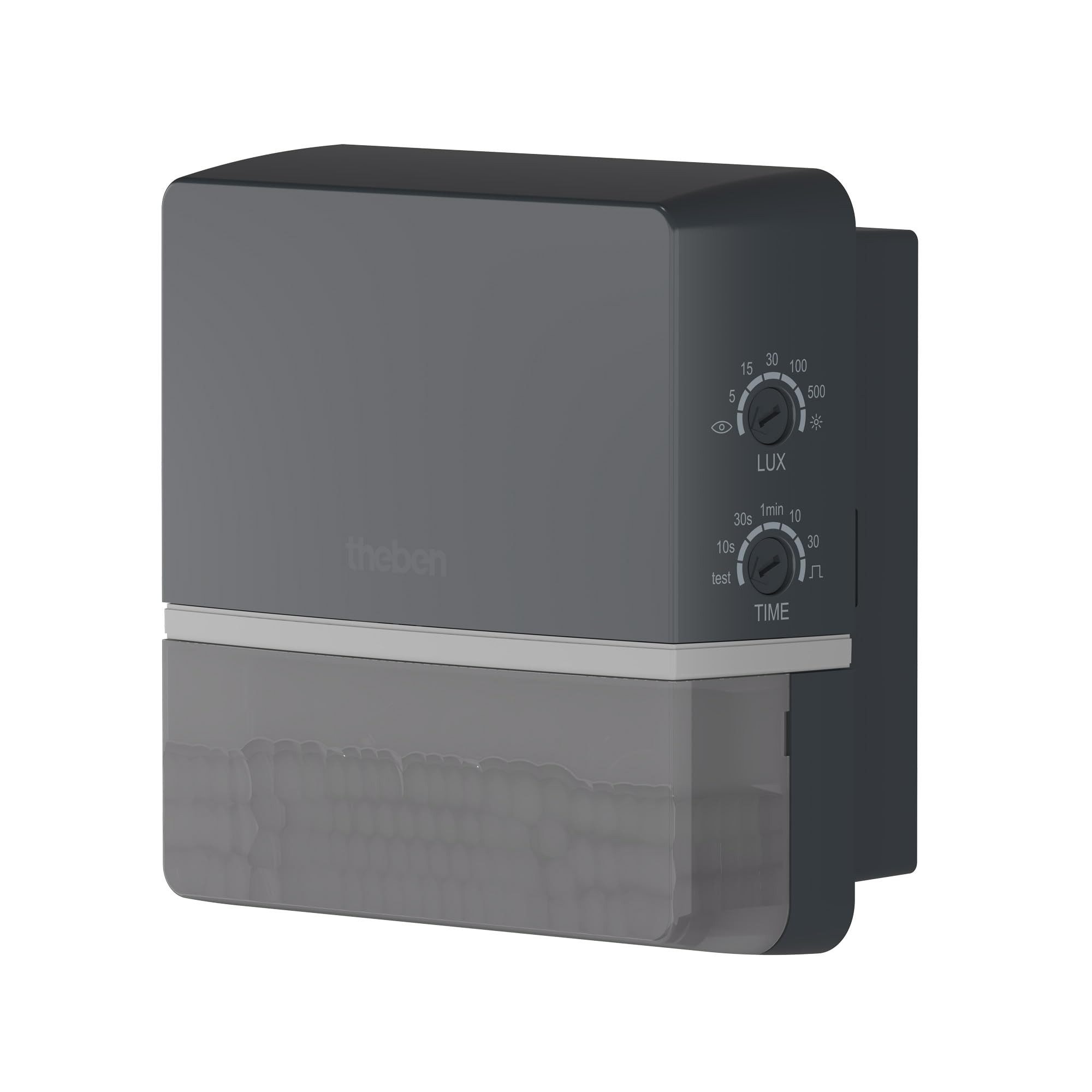 theben Bewegungsmelder TECTA D180 AN, PIR 180°, 14m Reichweite, Unterkriechschutz, Lichtmessung, IP55