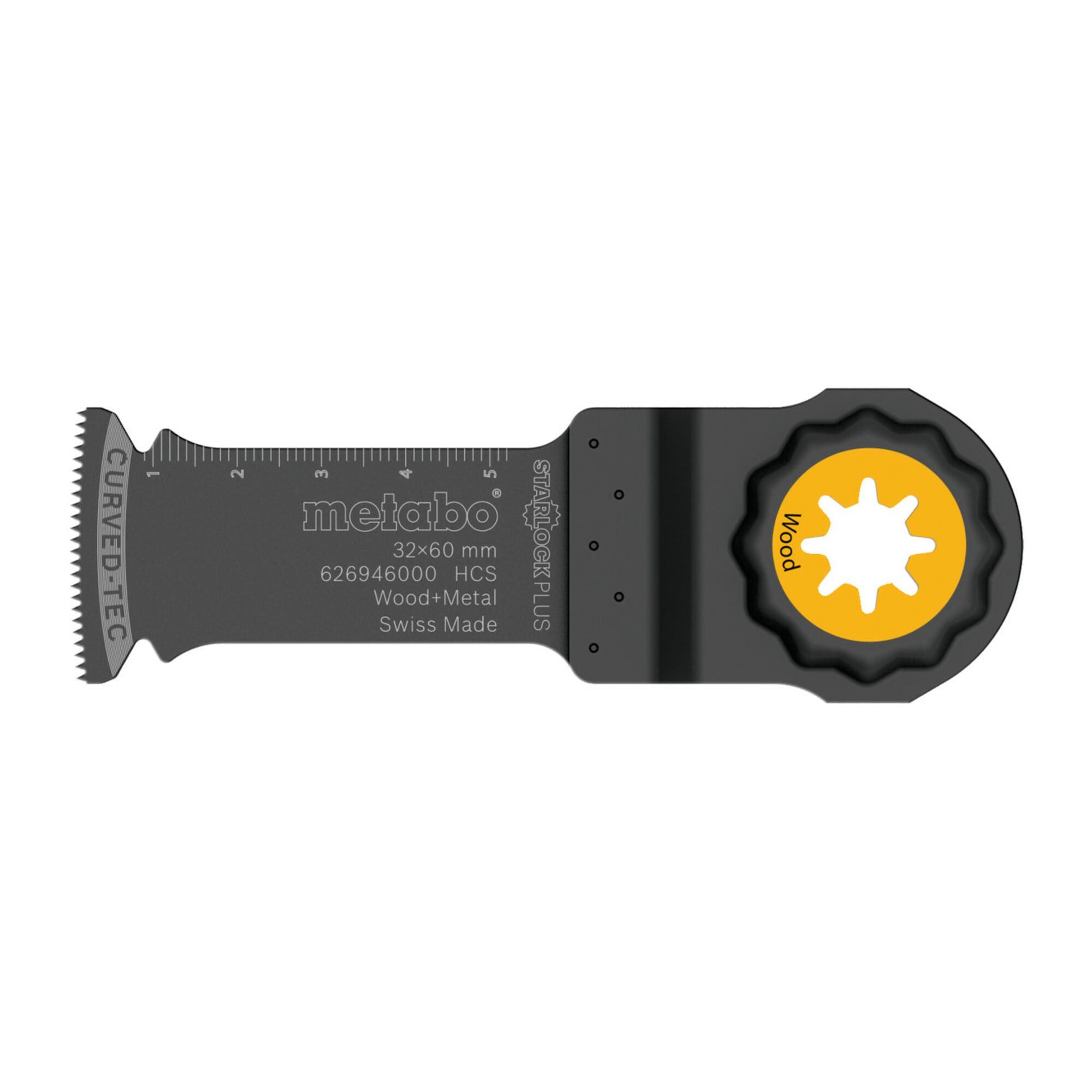 metabo Multitool Metabo Tauchsägeblatt "Starlock Plus" Holz, HCS, 32 x 60 mm
