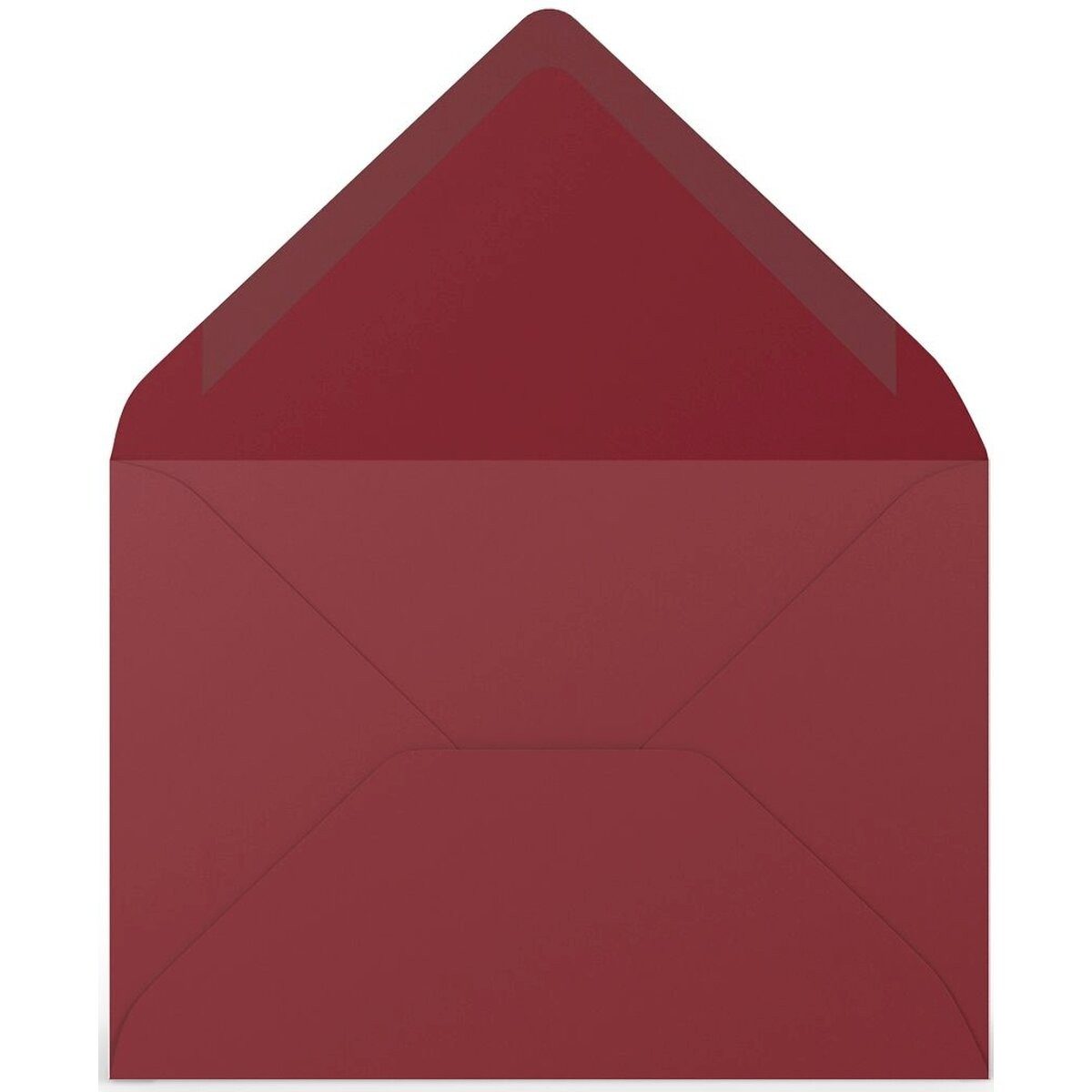 Rössler Briefumschlag Briefumschläge Coloretti VE=5 Stück C6 Rosso